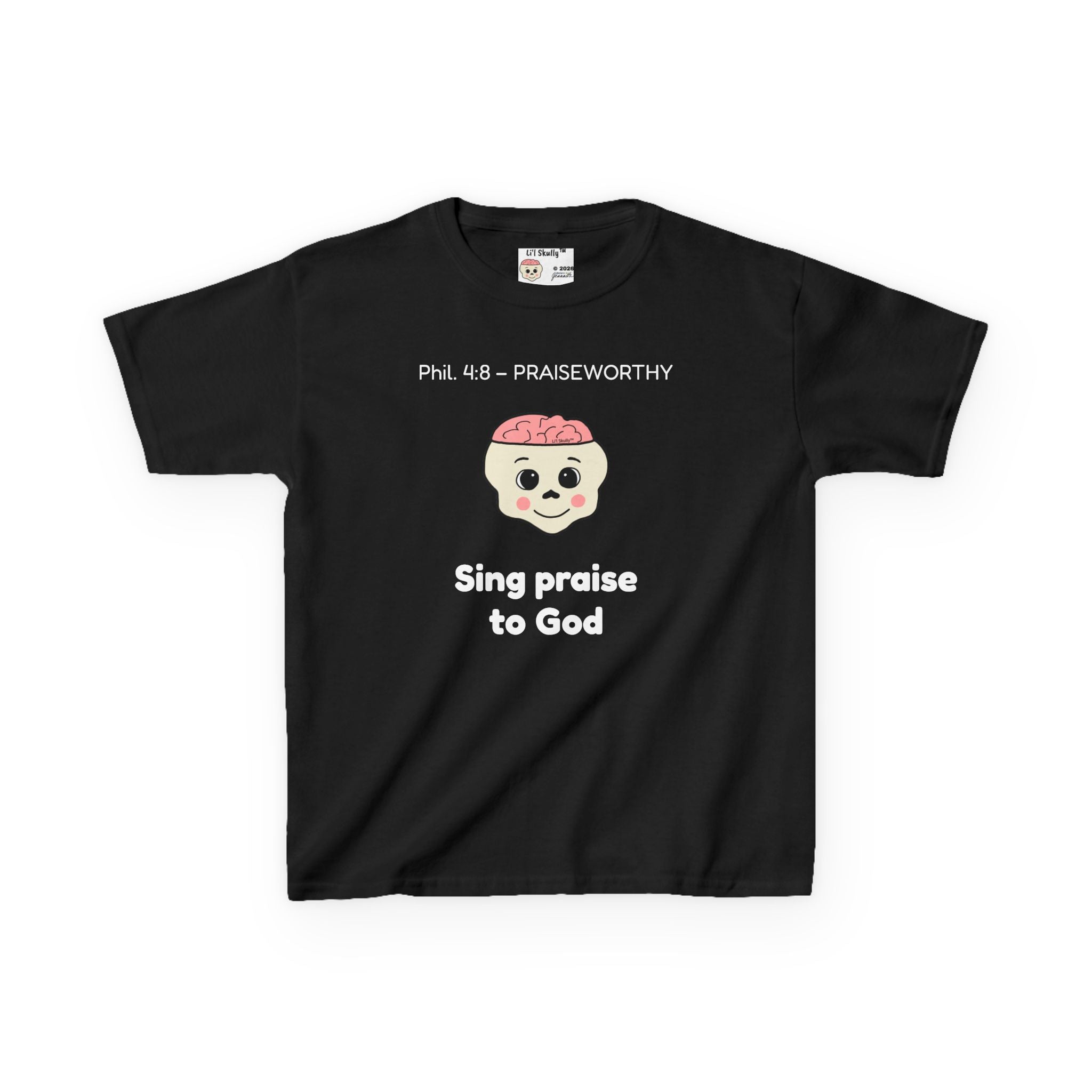 Kids Li'l Skully "Praiseworthy" Tee