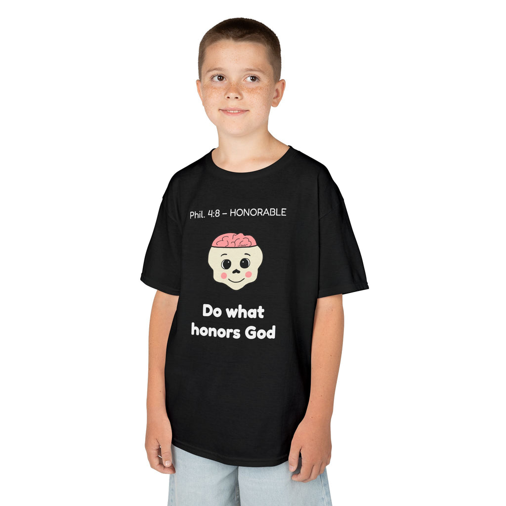 Kids Li'l Skully "Honorable" Tee