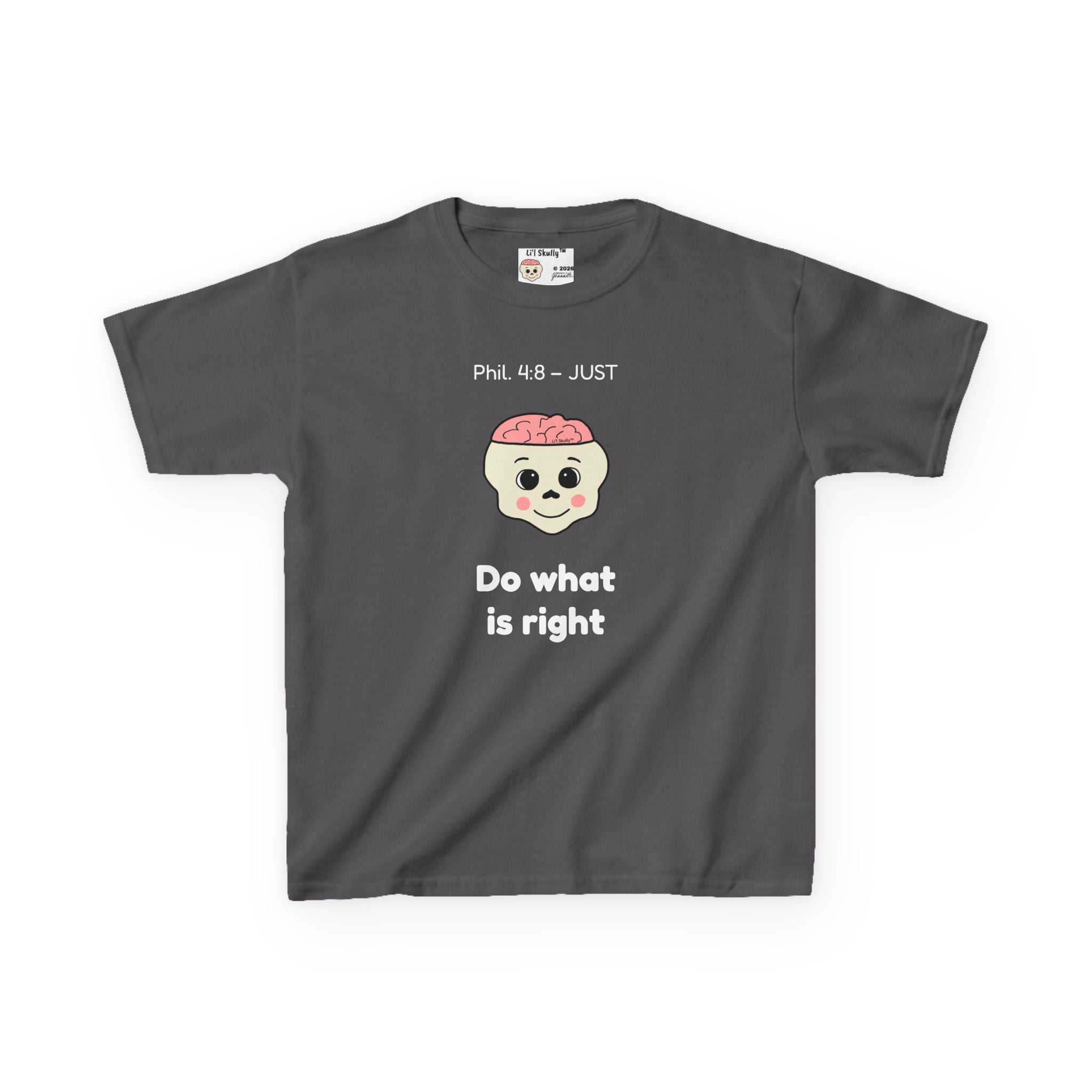 Kids Li'l Skully "Just" Tee