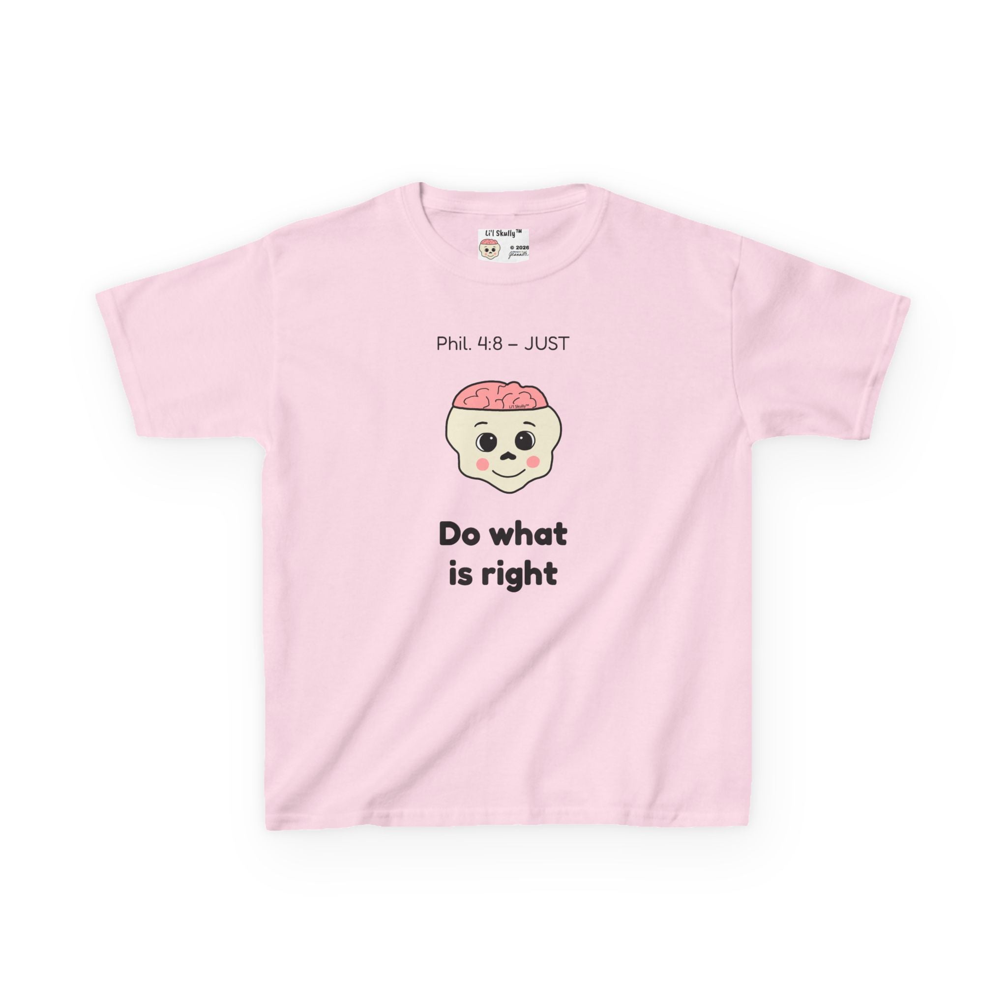 Kids Li'l Skully "Just" Tee