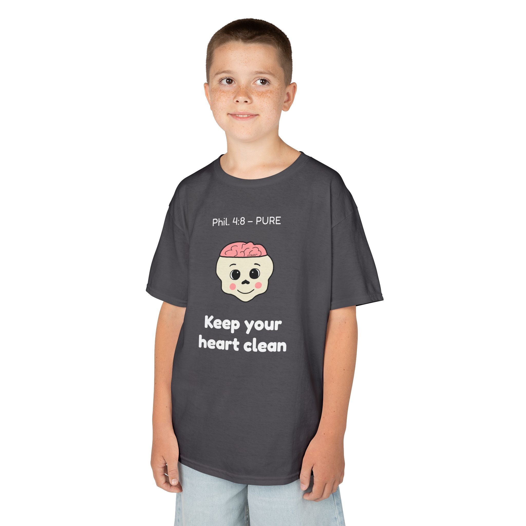 Kids Li'l Skully "Pure" Tee