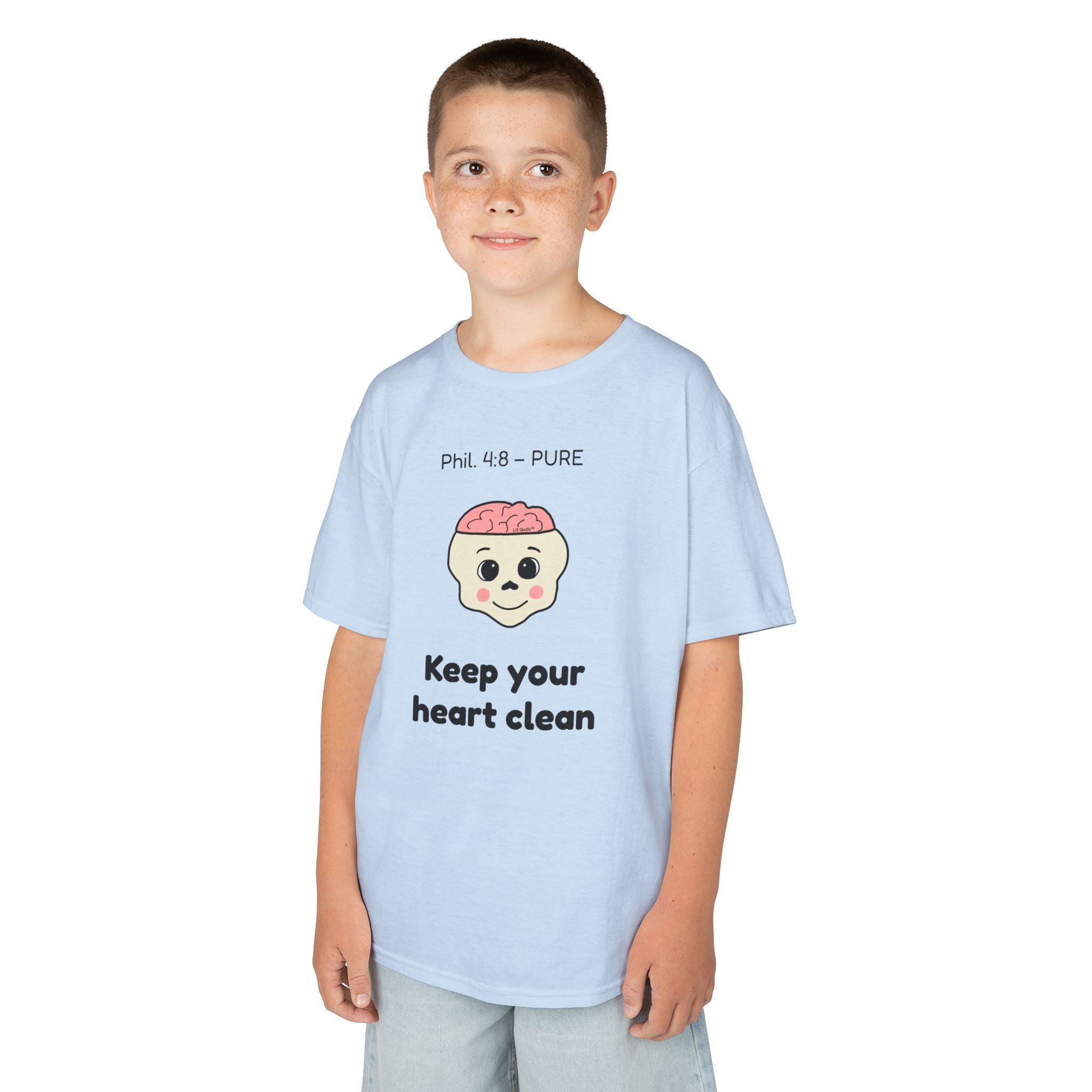 Kids Li'l Skully "Pure" Tee