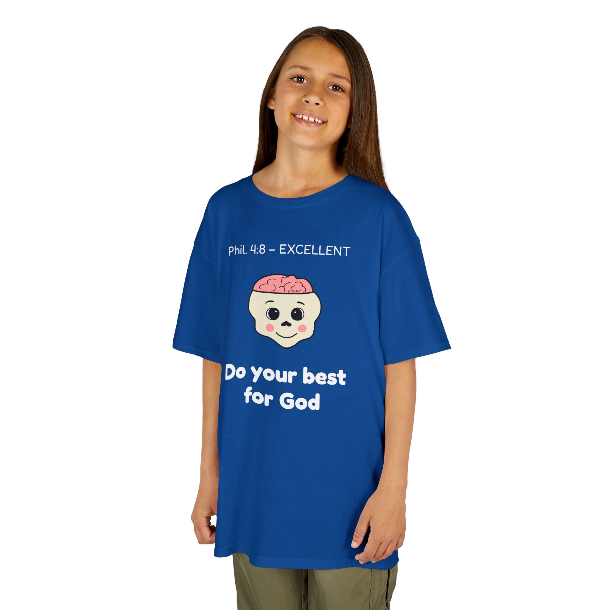 Kids Li'l Skully "Excellent" Tee