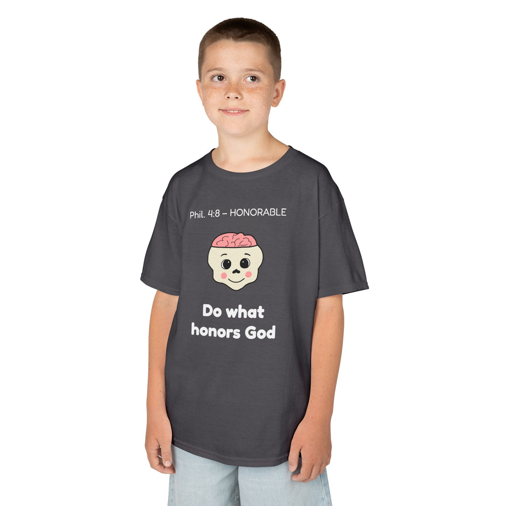 Kids Li'l Skully "Honorable" Tee
