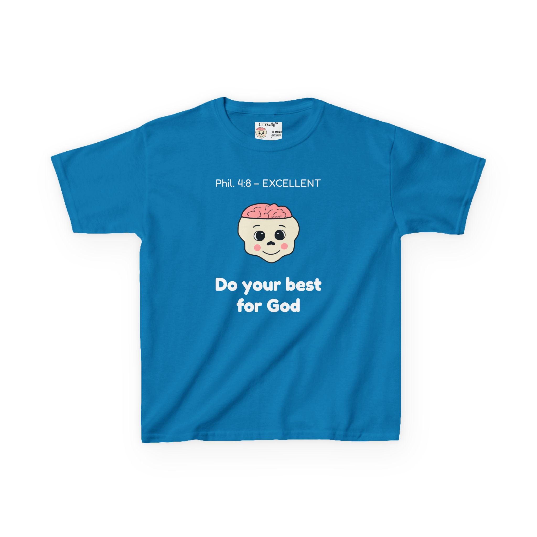 Kids Li'l Skully "Excellent" Tee