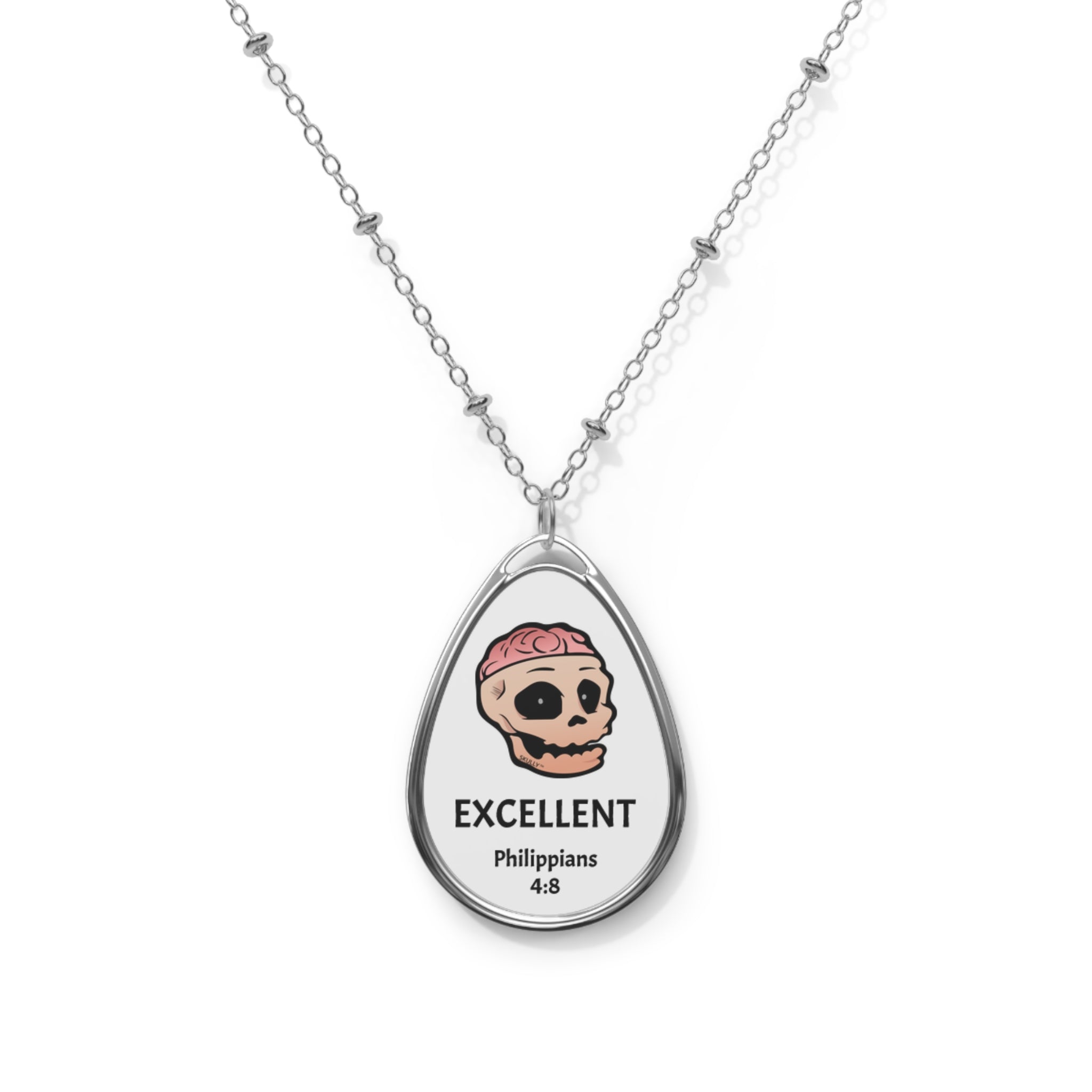 Oval "Excellent" Necklace