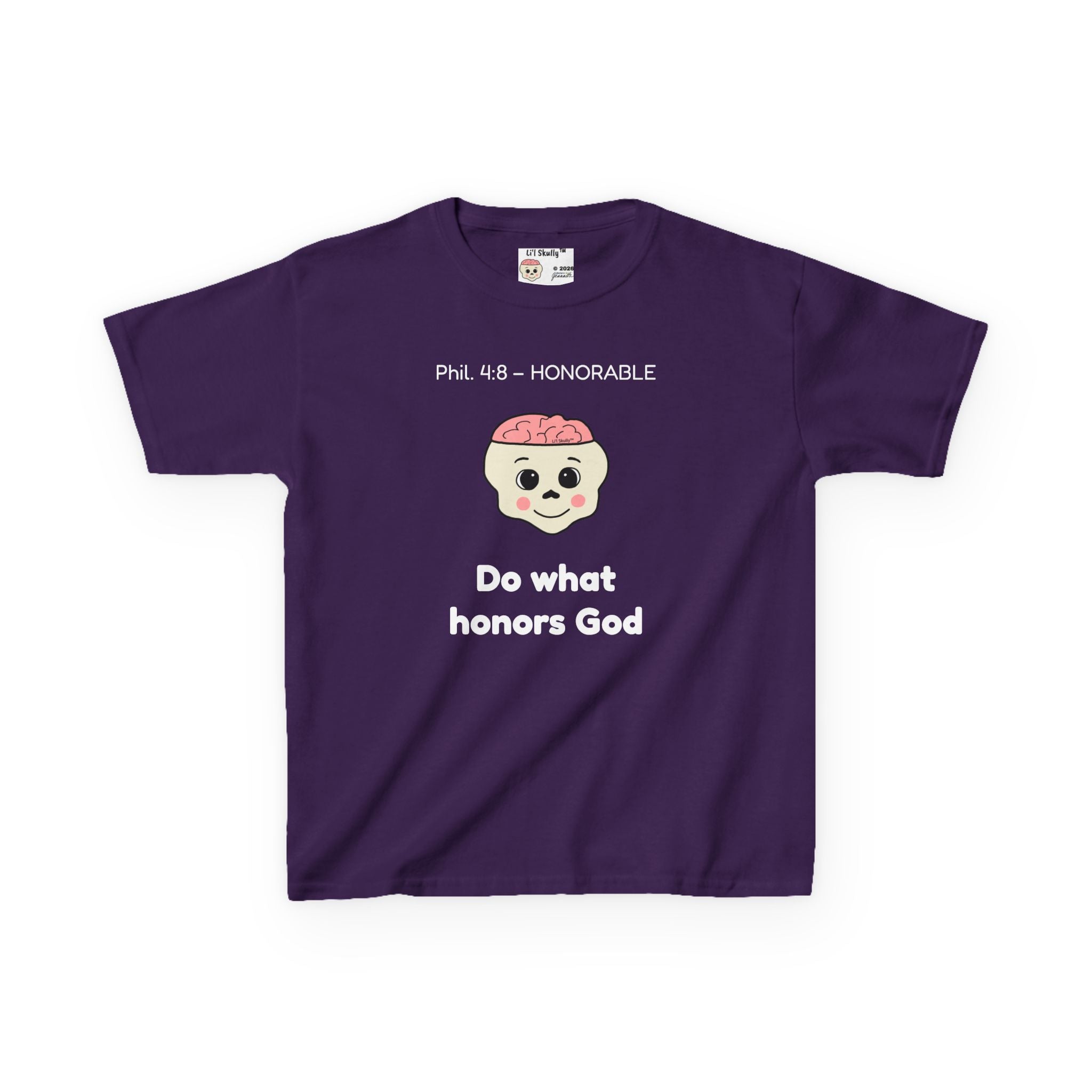Kids Li'l Skully "Honorable" Tee