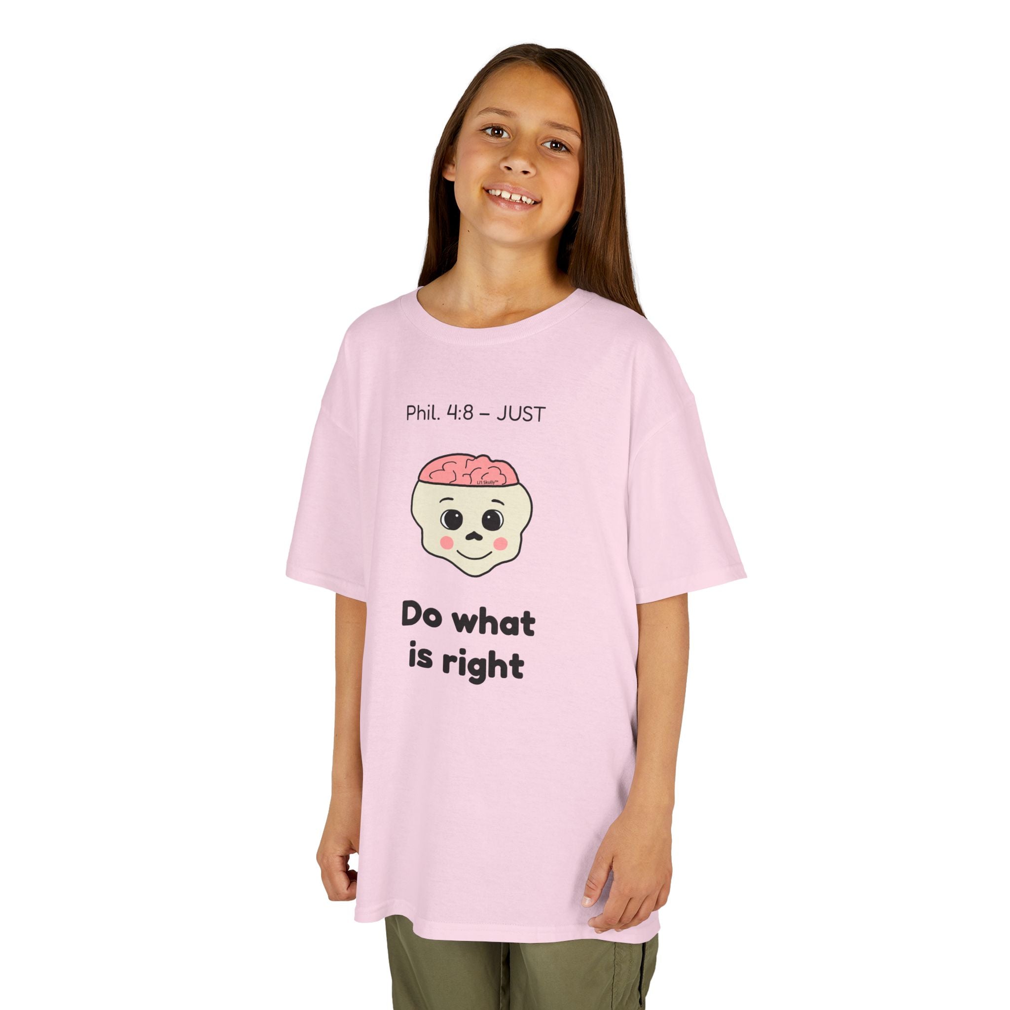 Kids Li'l Skully "Just" Tee