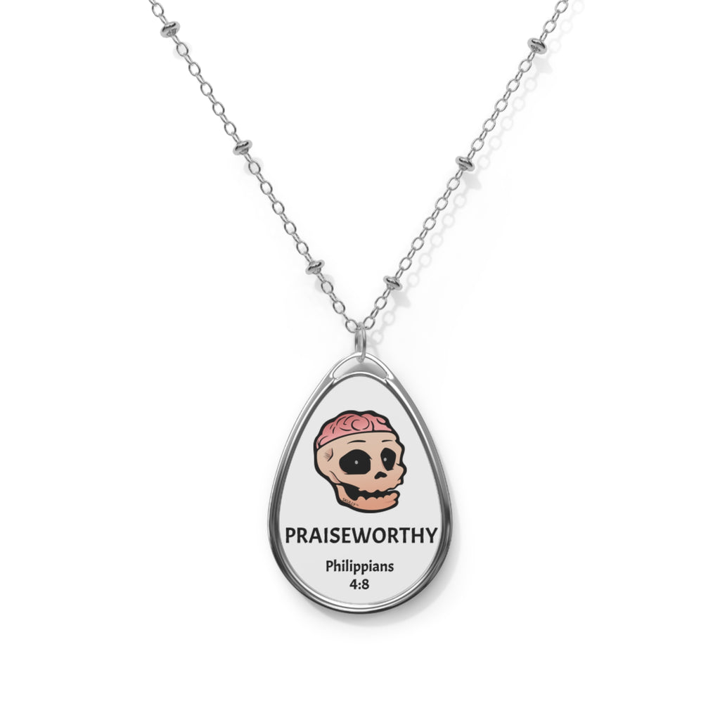 Oval "Praiseworthy" Necklace