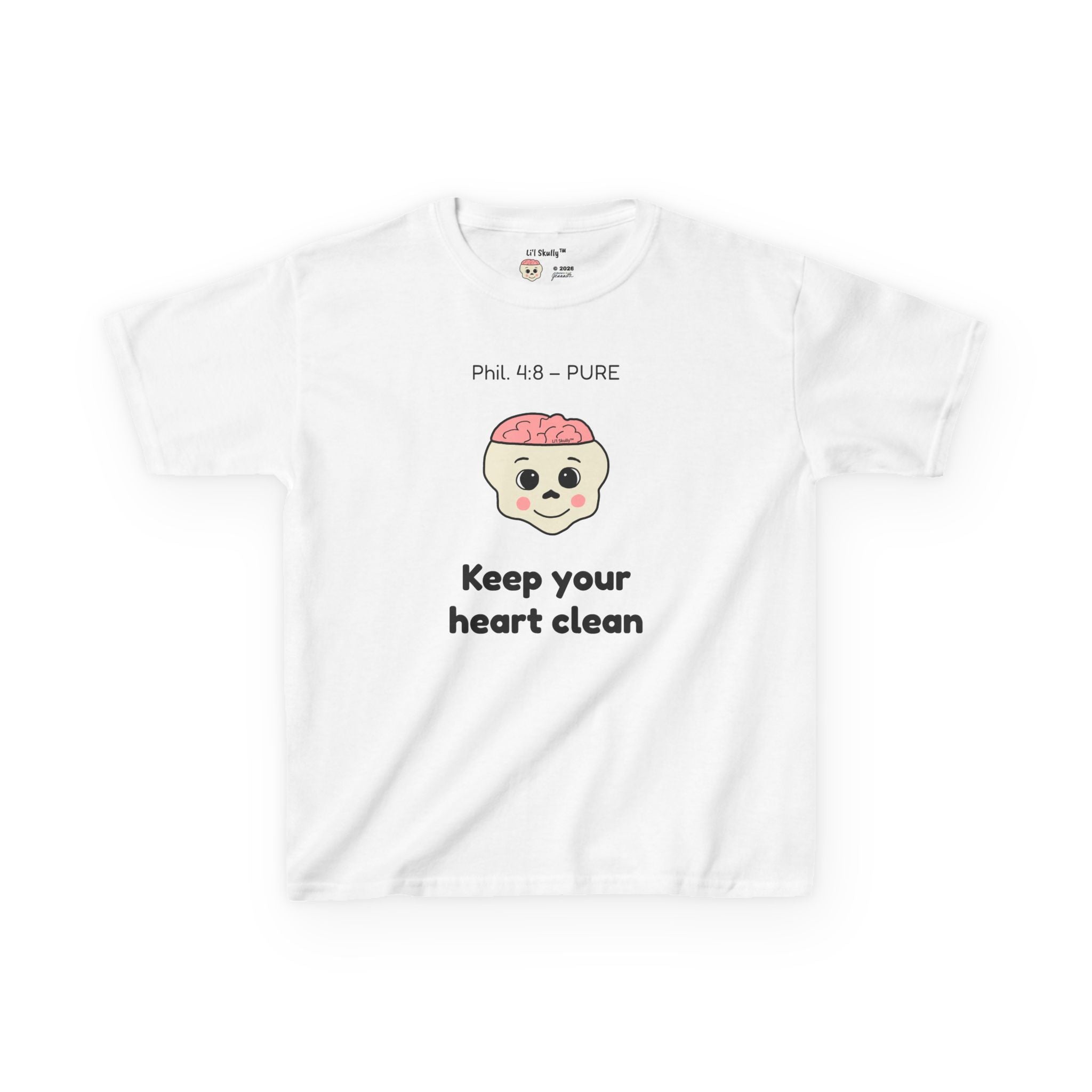 Kids Li'l Skully "Pure" Tee