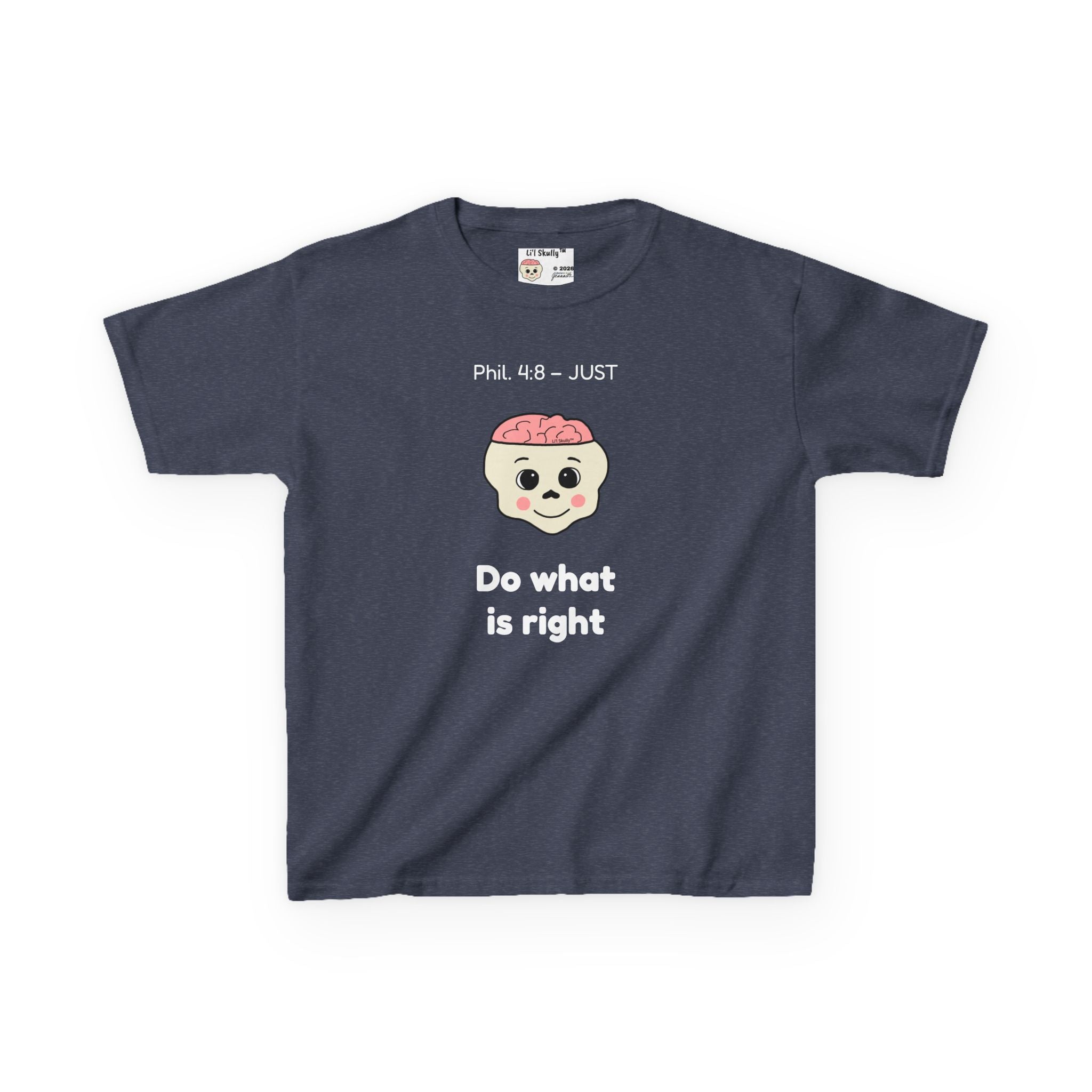 Kids Li'l Skully "Just" Tee