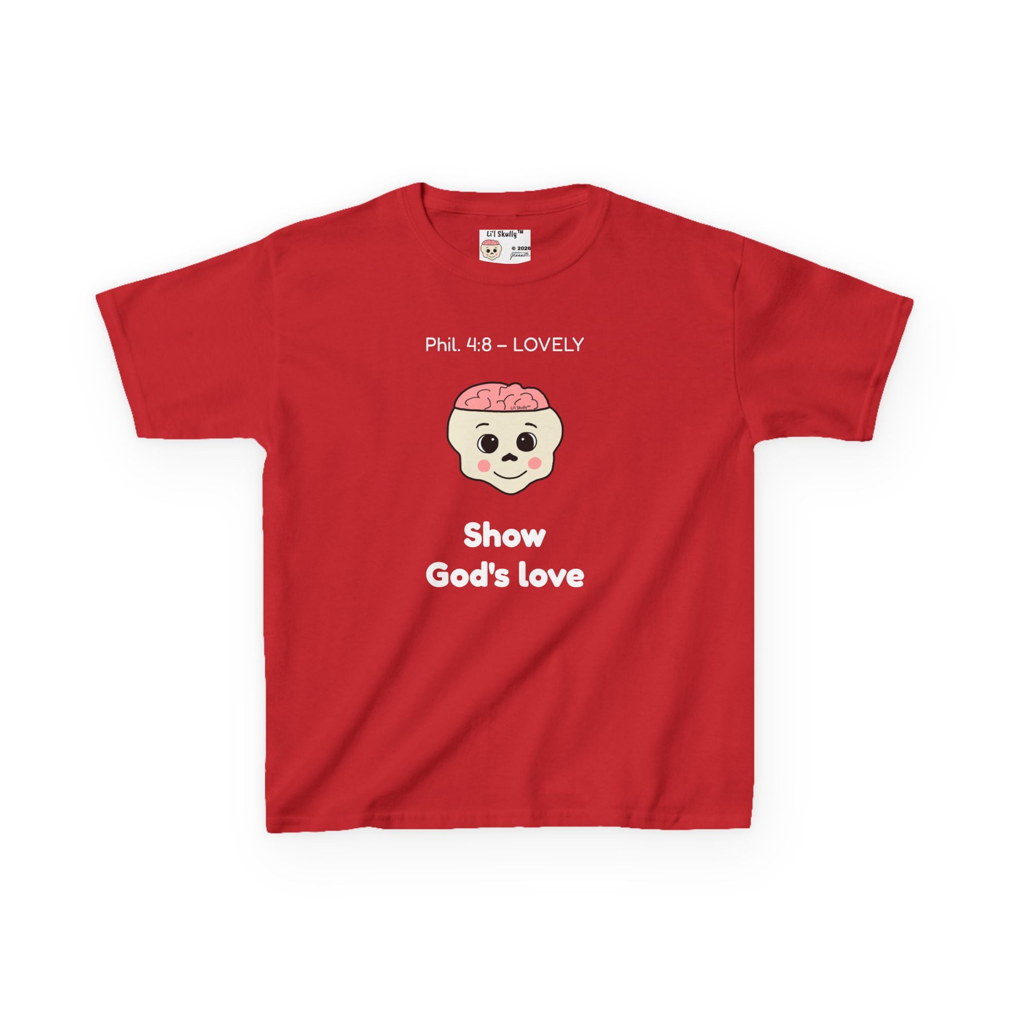 Kids Li'l Skully "Lovely" Tee