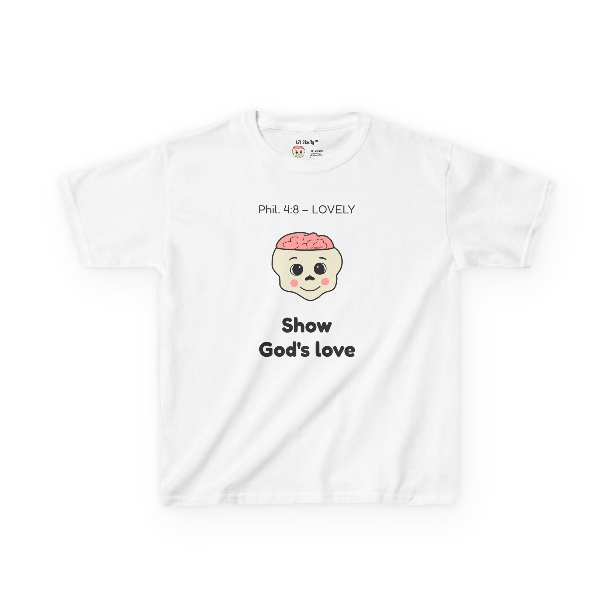 Kids Li'l Skully "Lovely" Tee