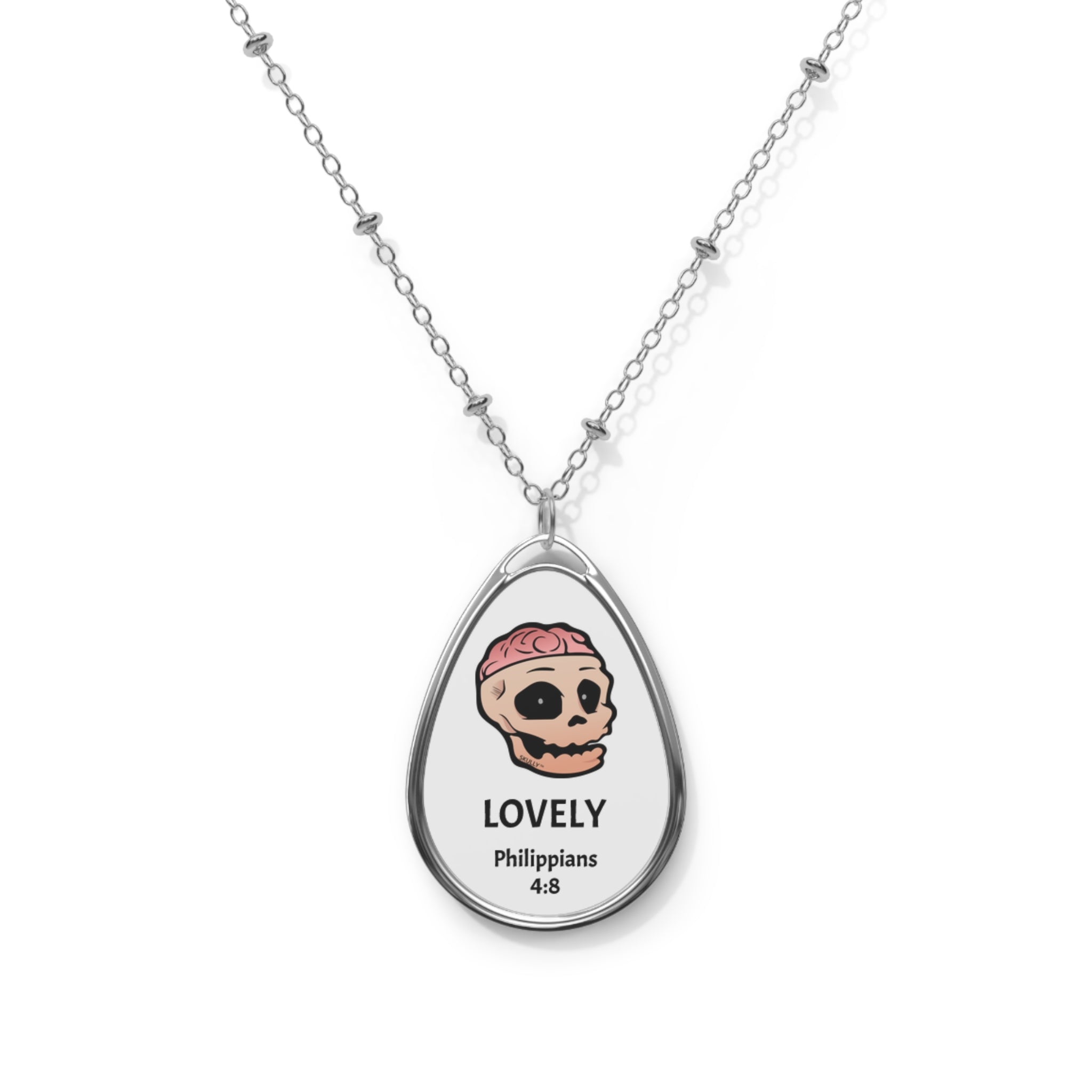 Oval "Lovely" Necklace