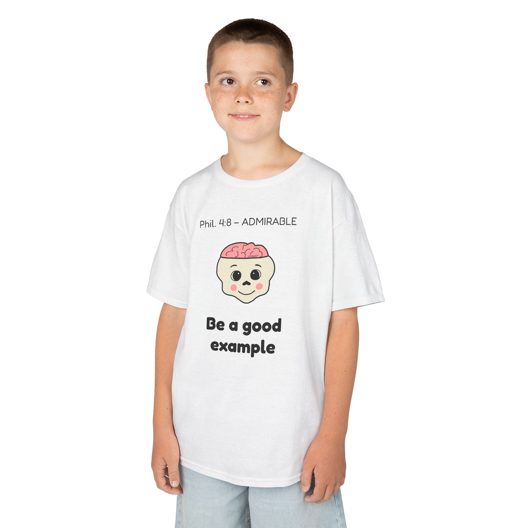 Kids Li'l Skully "Admirable" Tee
