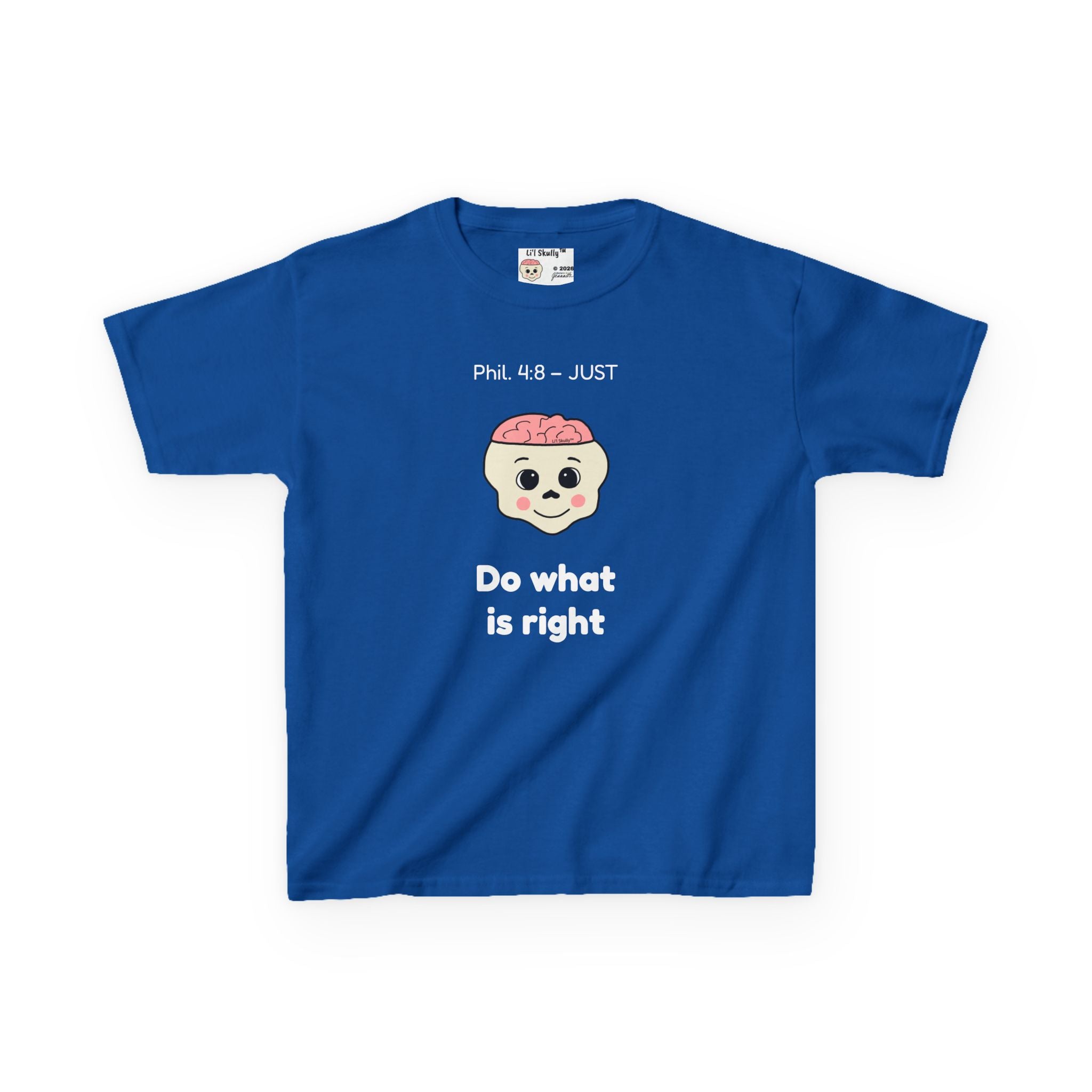Kids Li'l Skully "Just" Tee