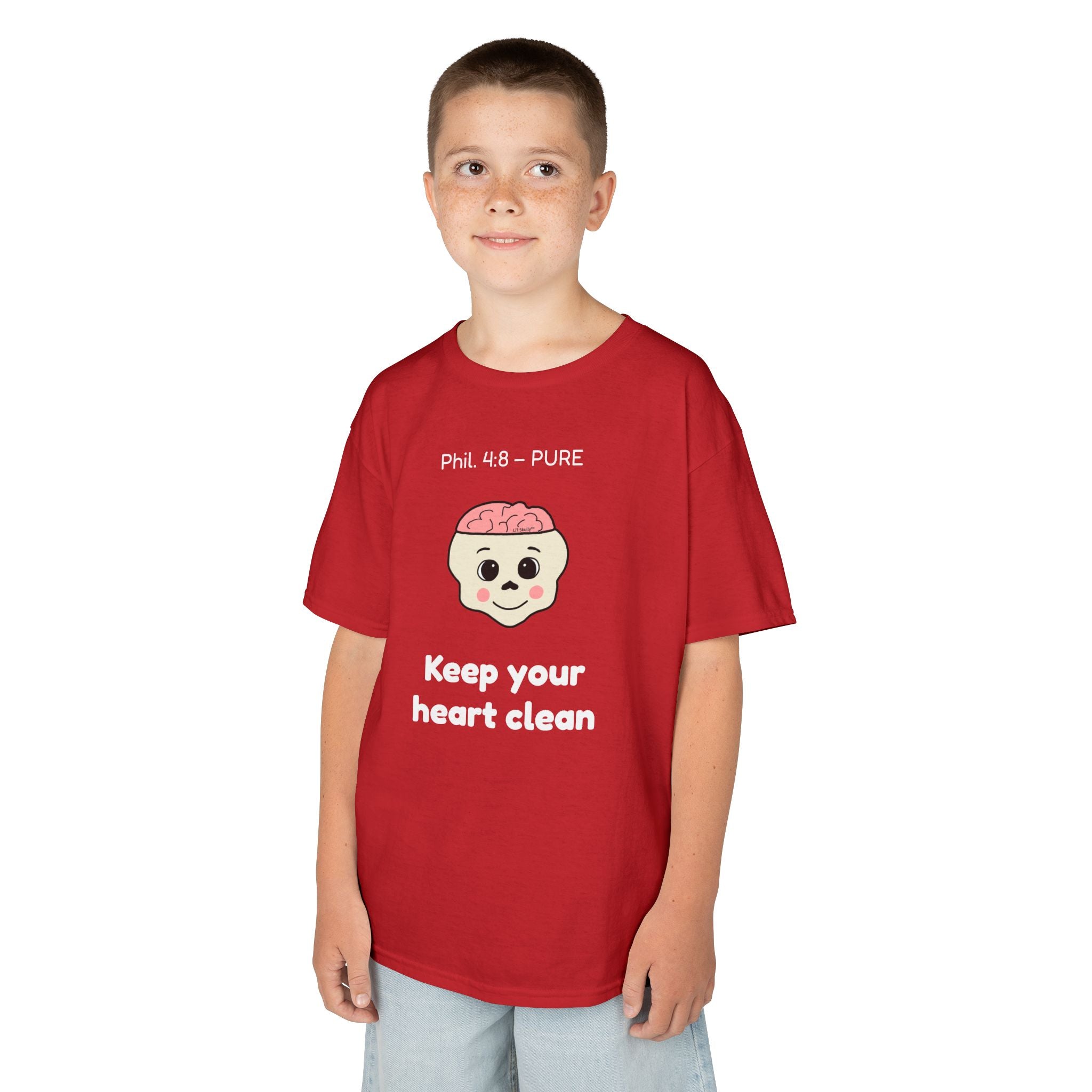 Kids Li'l Skully "Pure" Tee