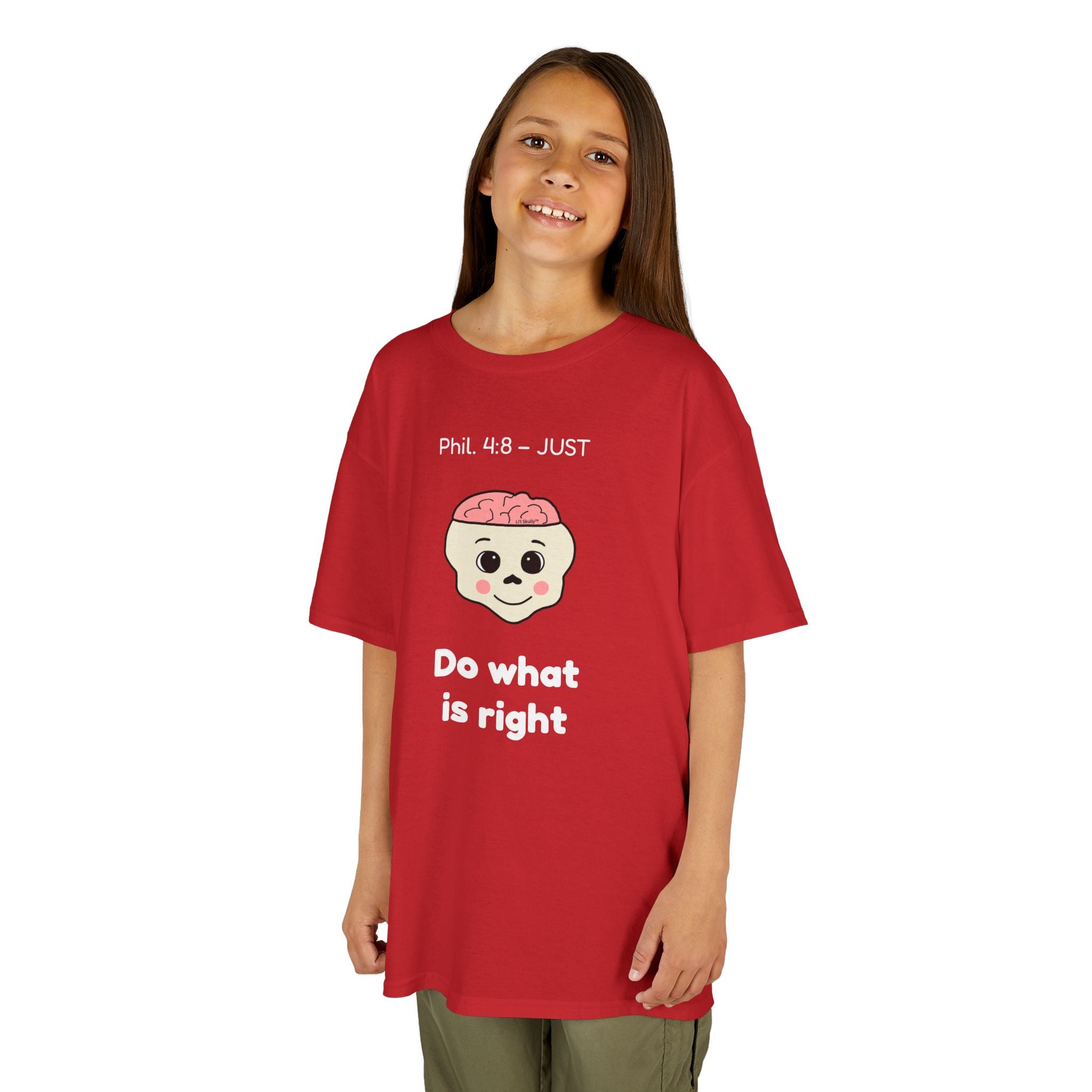 Kids Li'l Skully "Just" Tee