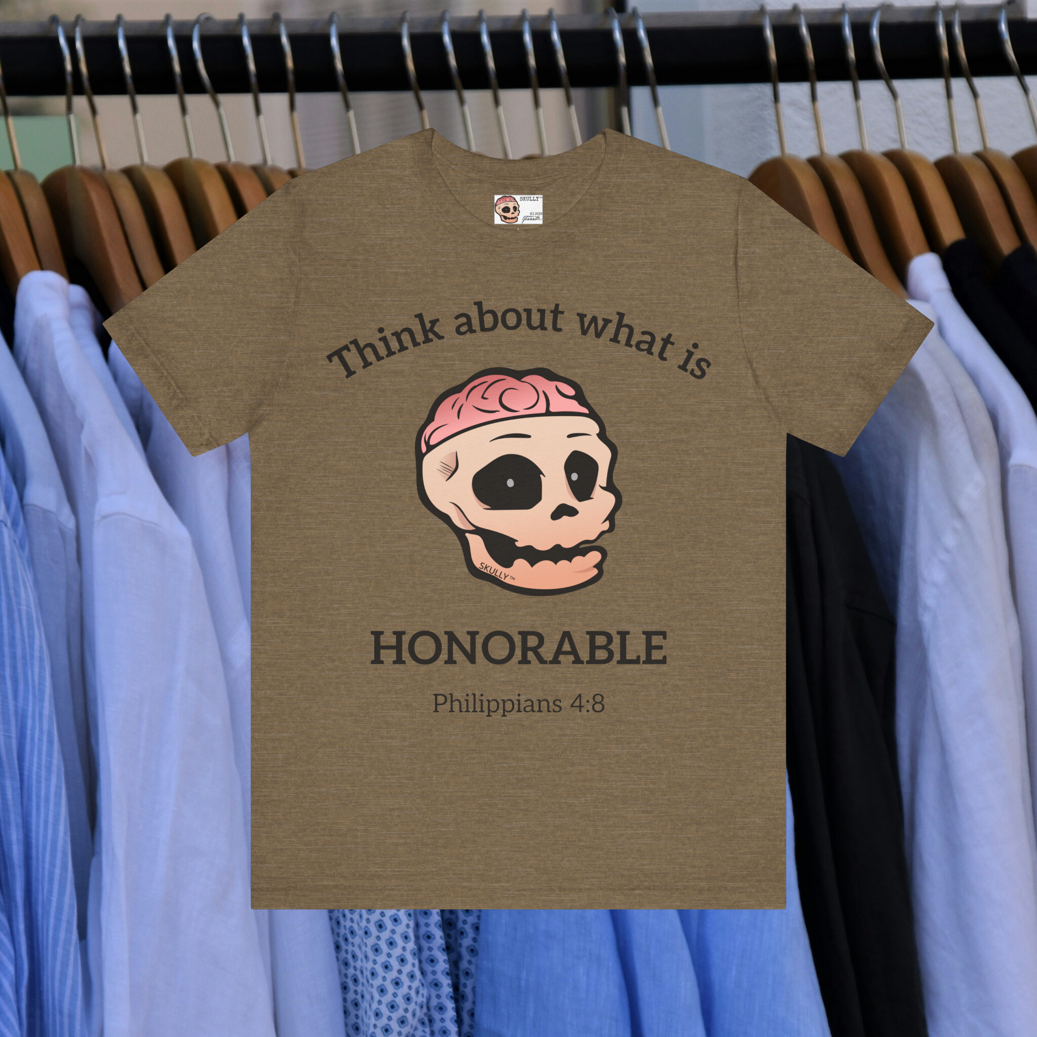 Front "Honorable" Unisex Tee Shirt