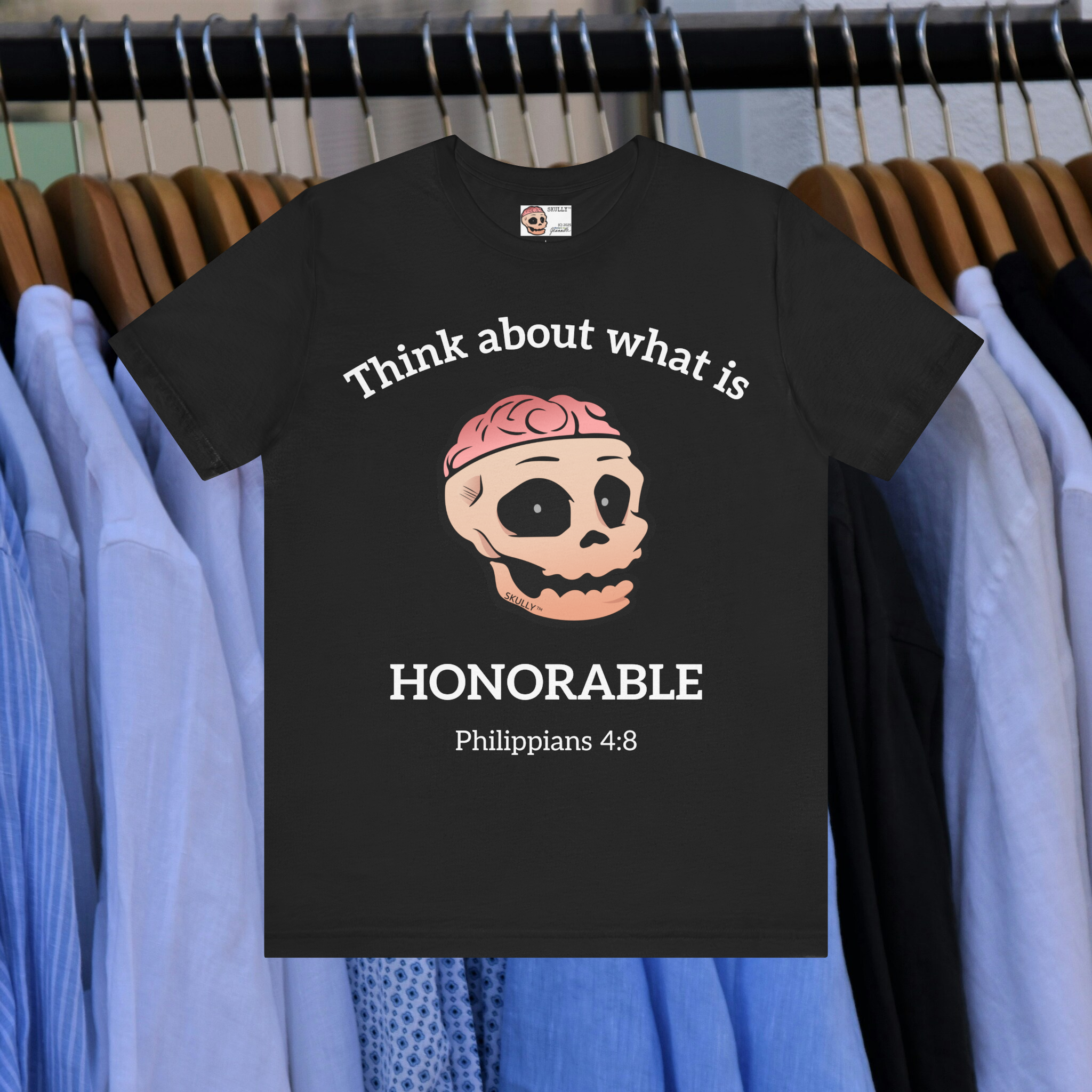 Front "Honorable" Unisex Tee Shirt