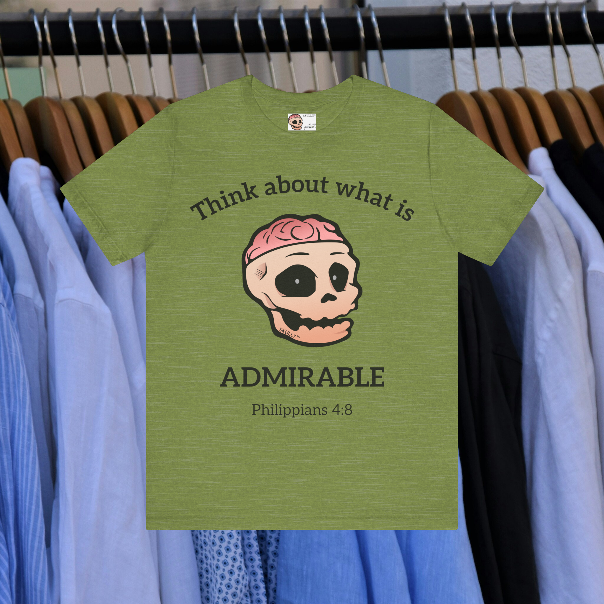 Front "Admirable" Unisex Tee Shirt