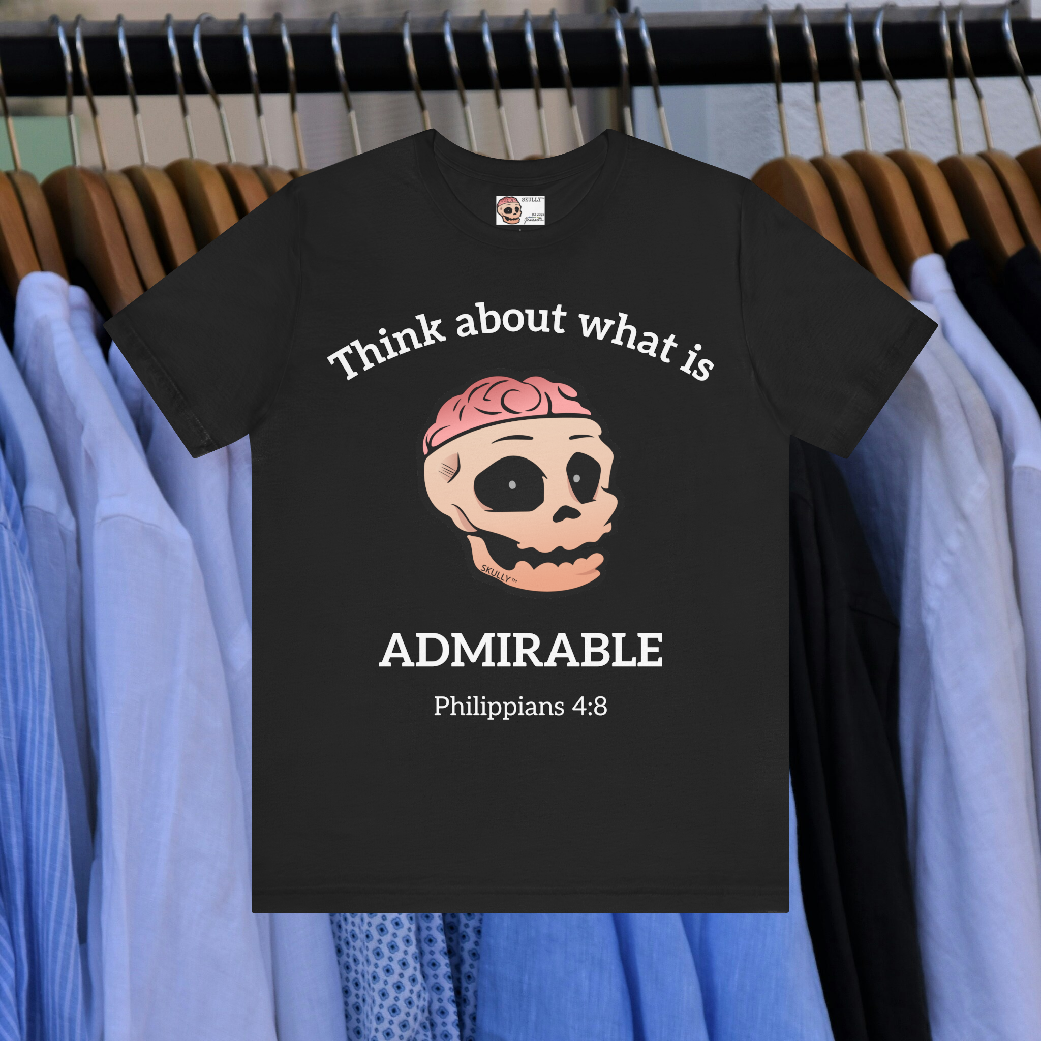 Front "Admirable" Unisex Tee Shirt