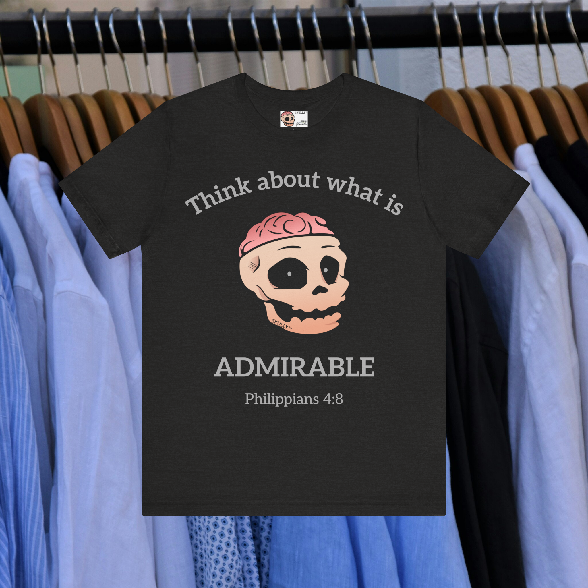 Front "Admirable" Unisex Tee Shirt