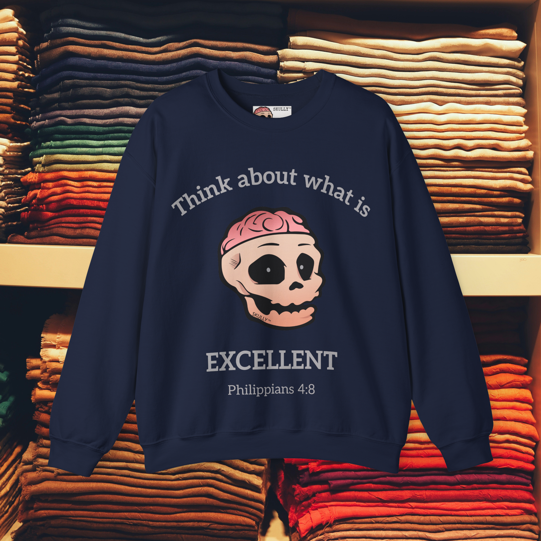 Front "Excellent" Unisex Crewneck Sweatshirt