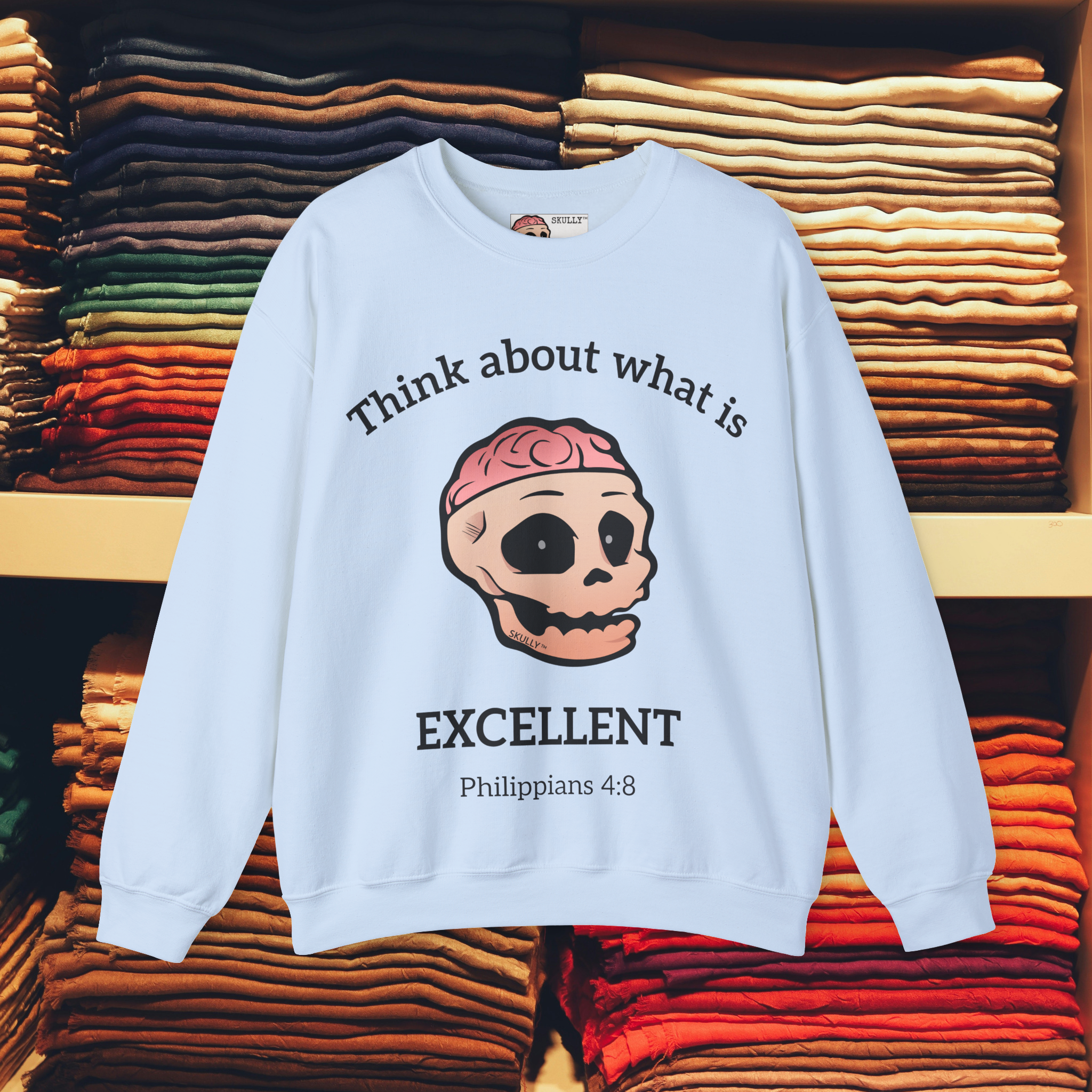 Front "Excellent" Unisex Crewneck Sweatshirt