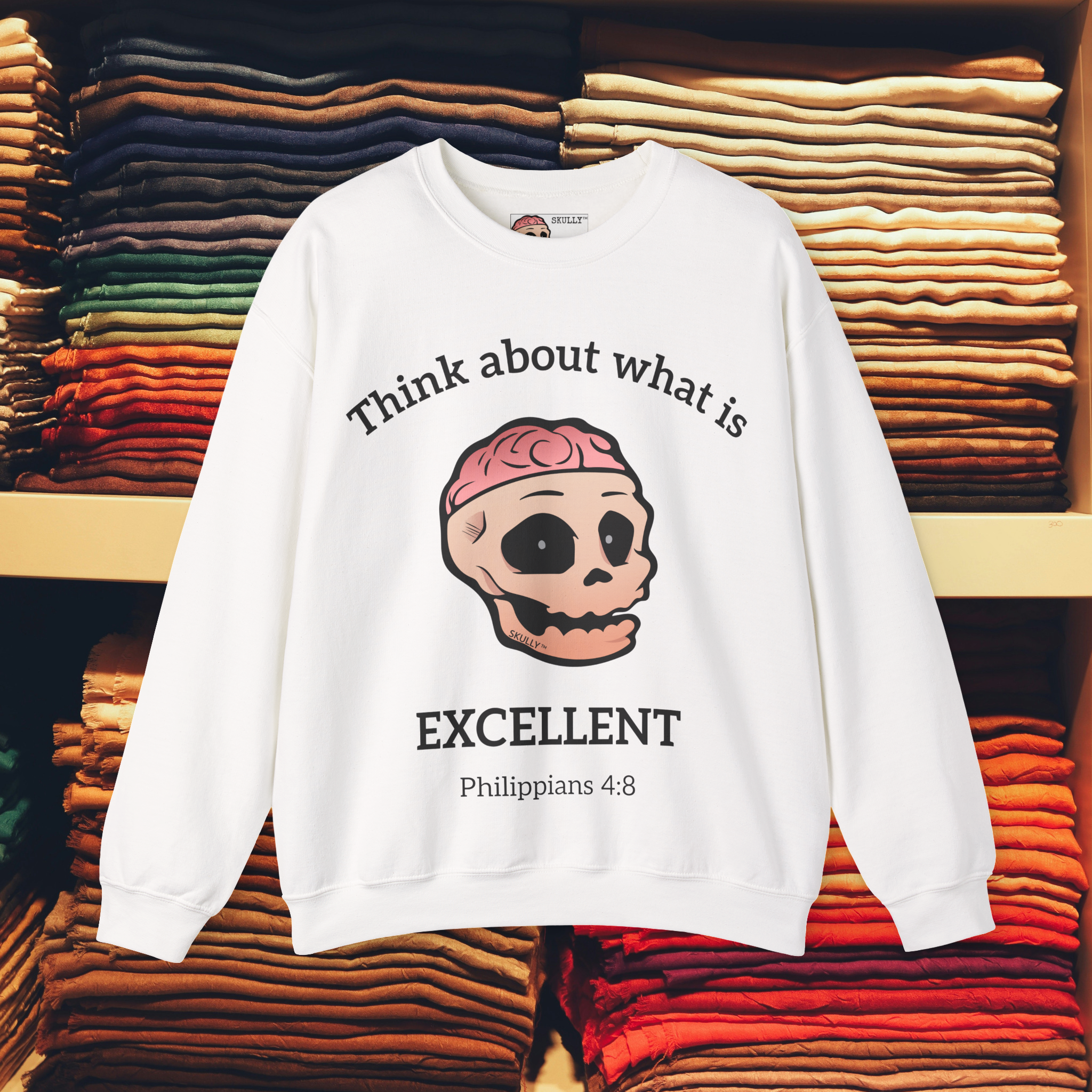 Front "Excellent" Unisex Crewneck Sweatshirt