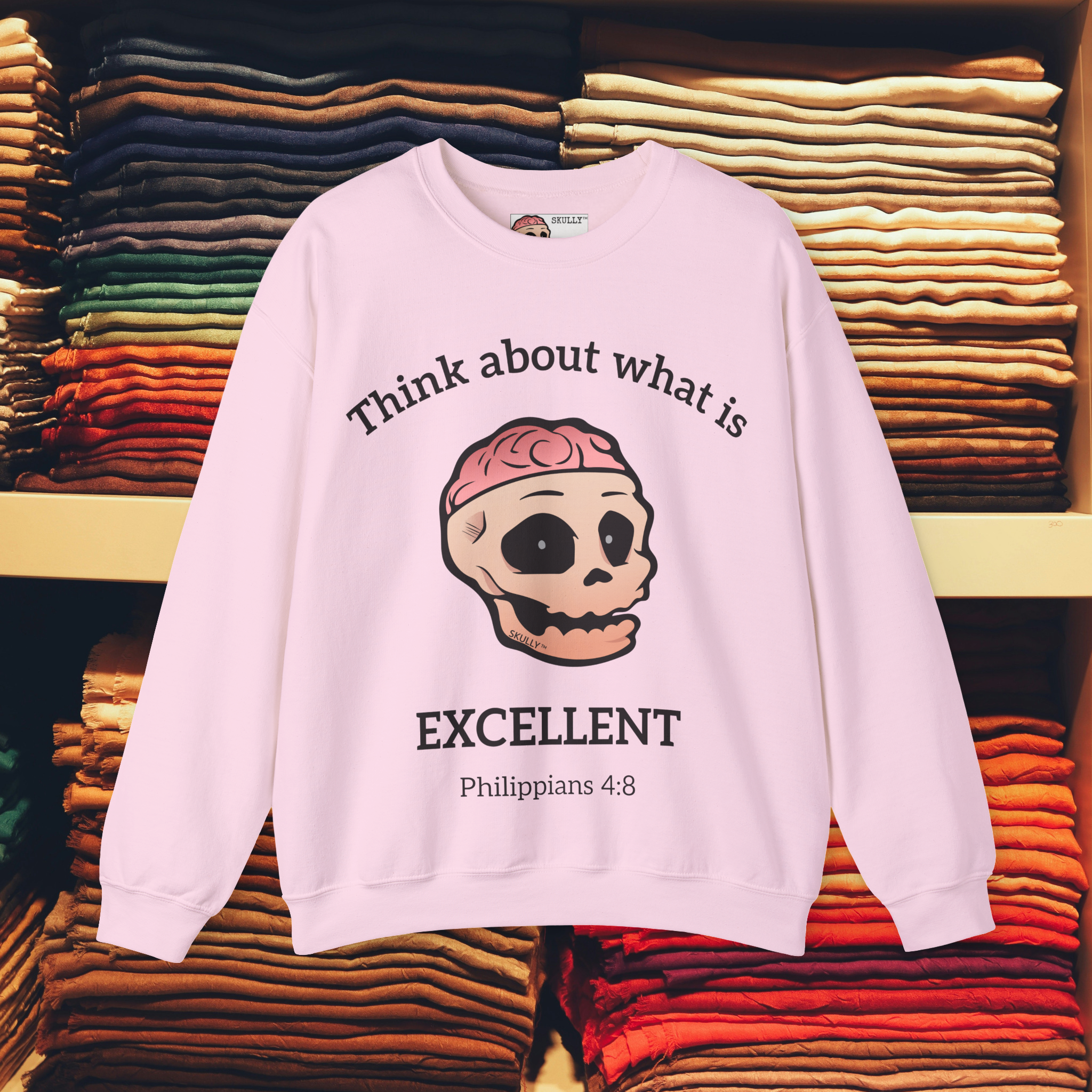 Front "Excellent" Unisex Crewneck Sweatshirt