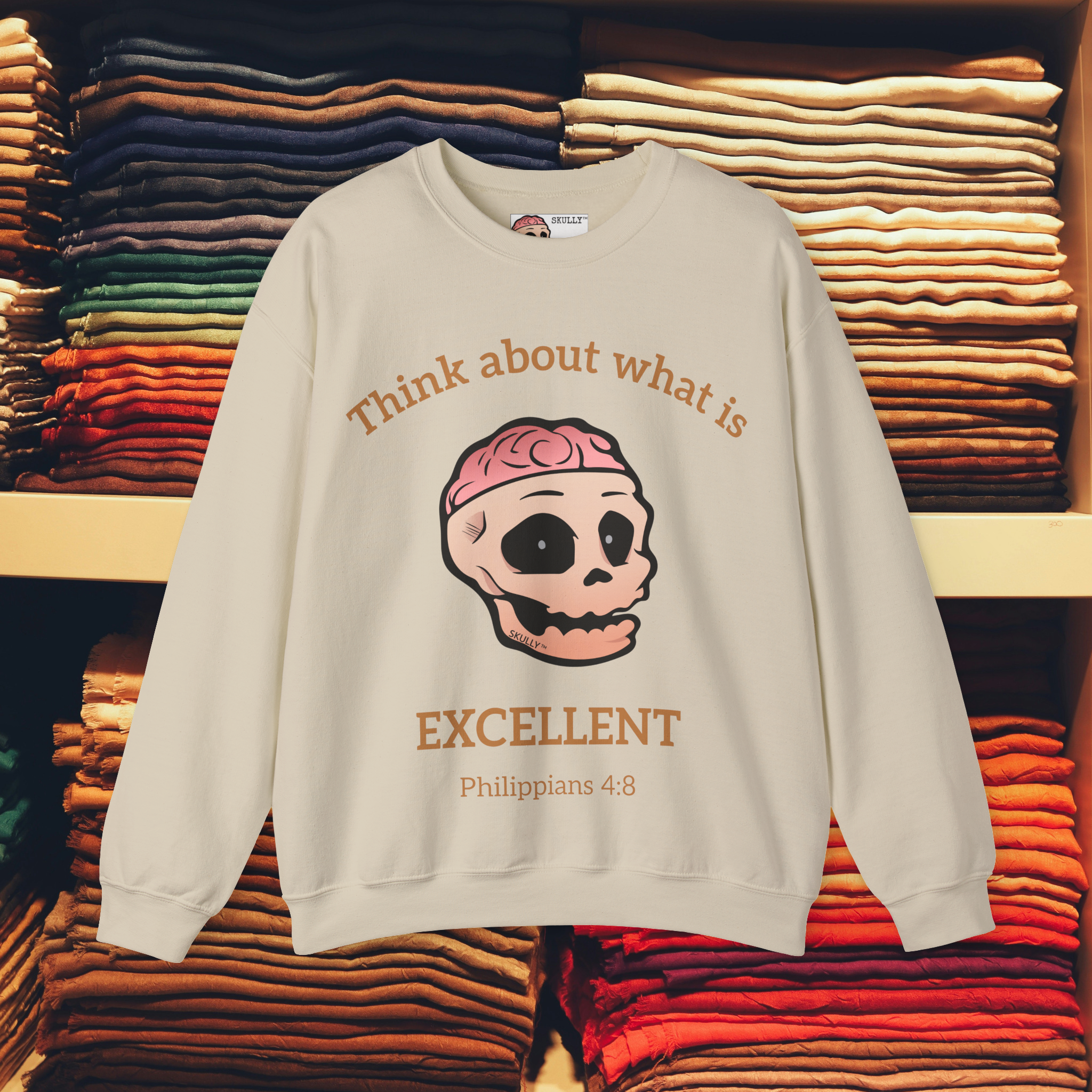 Front "Excellent" Unisex Crewneck Sweatshirt