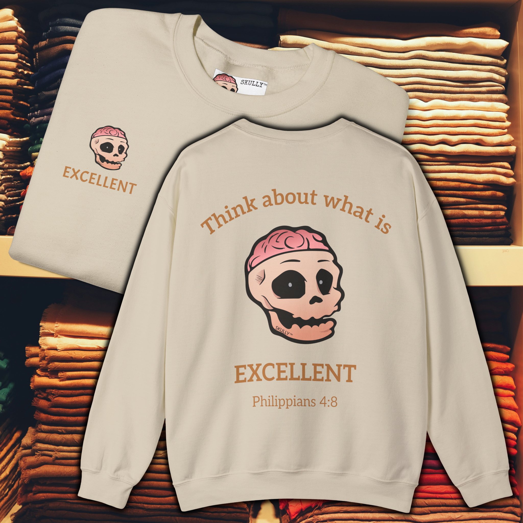 Back "Excellent" Unisex Crewneck Sweatshirt