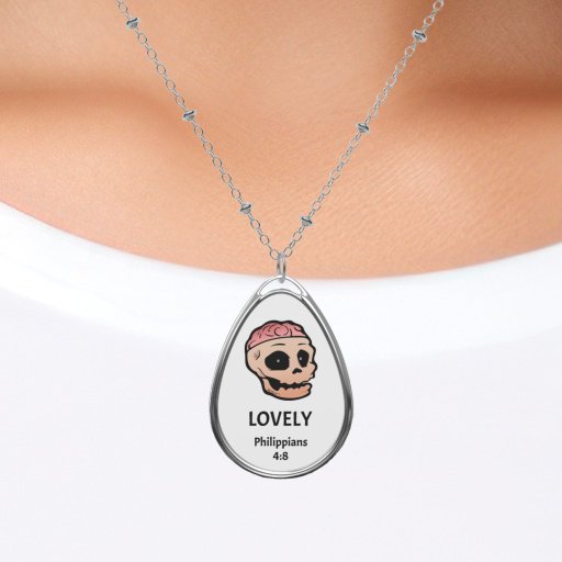 Oval "Lovely" Necklace