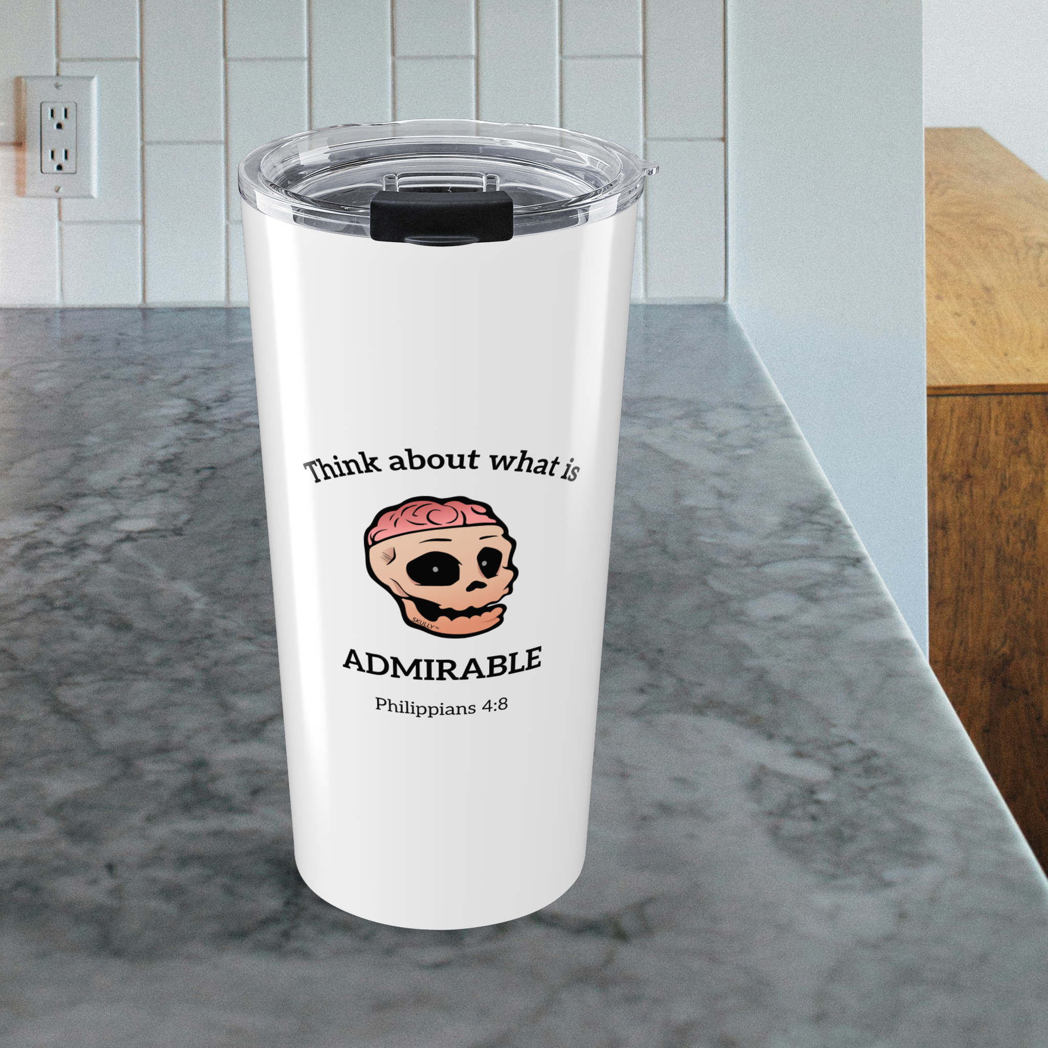 Skully "Admirable" 20oz Hot/Cold Tumbler