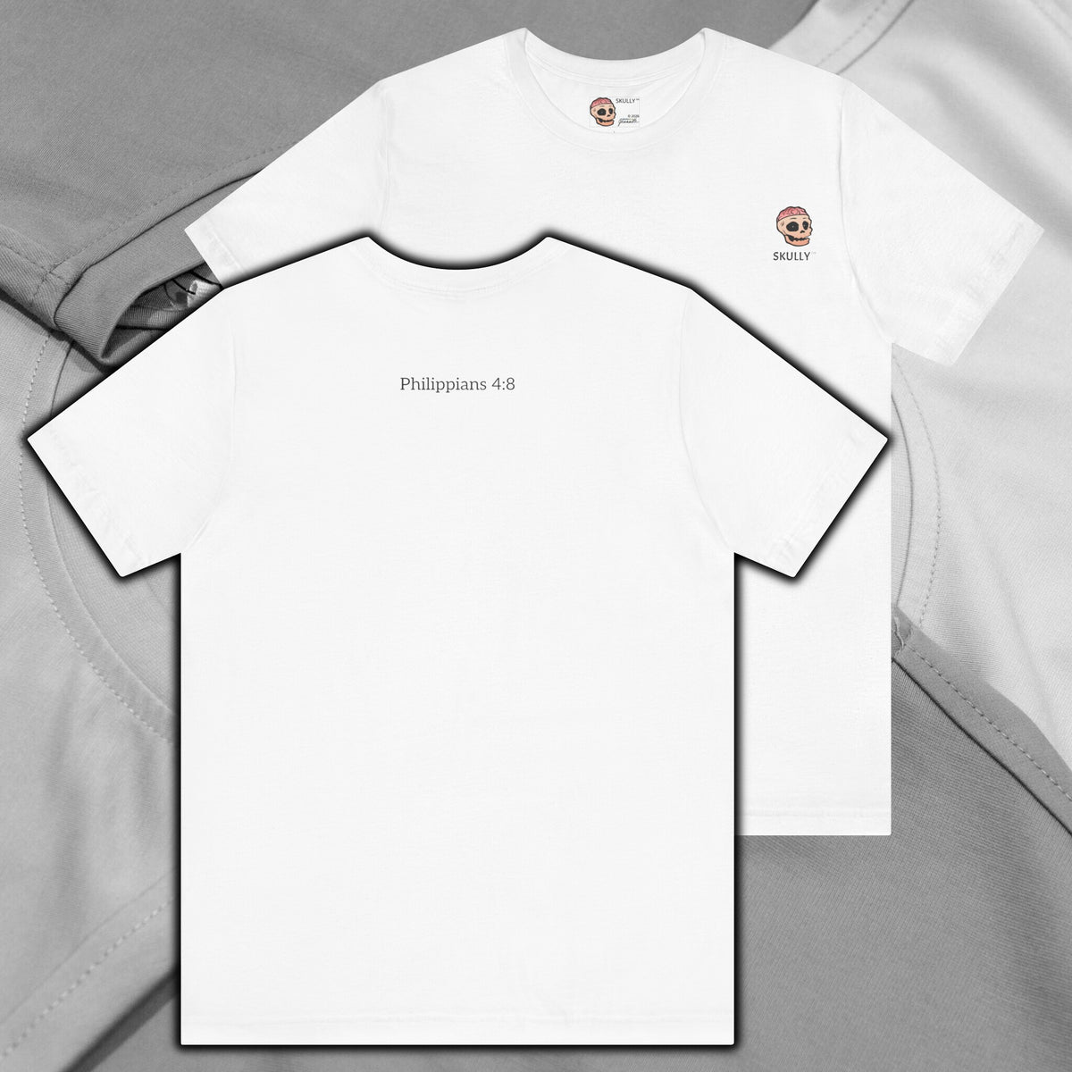 Skully "Basic" Unisex Tee Shirt (Minimalist Design)