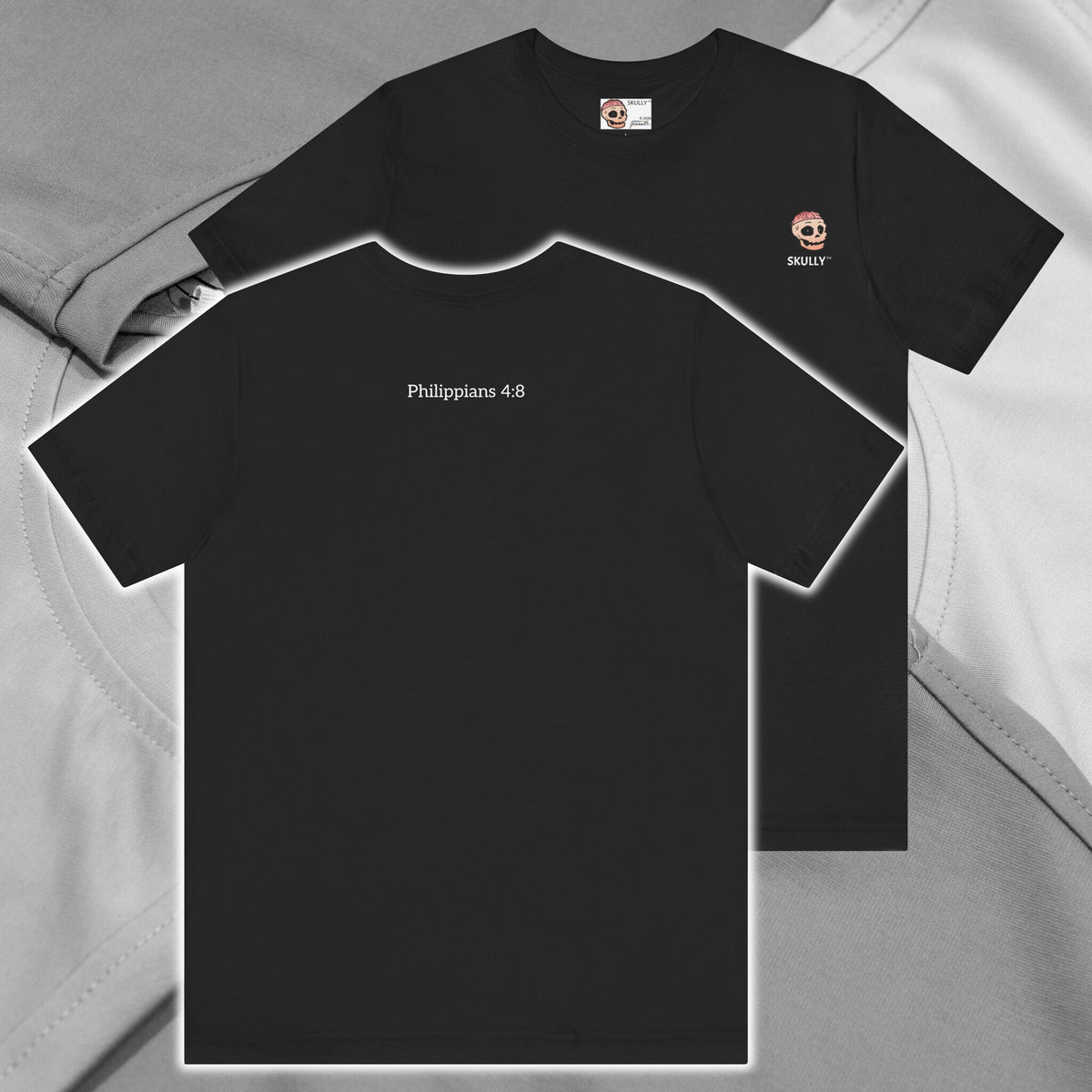 Skully "Basic" Unisex Tee Shirt (Minimalist Design)