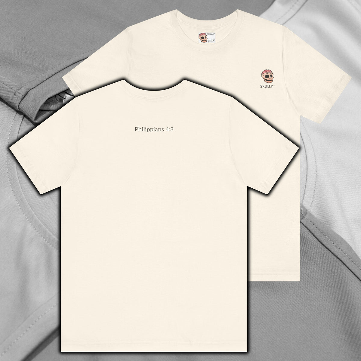 Skully "Basic" Unisex Tee Shirt (Minimalist Design)