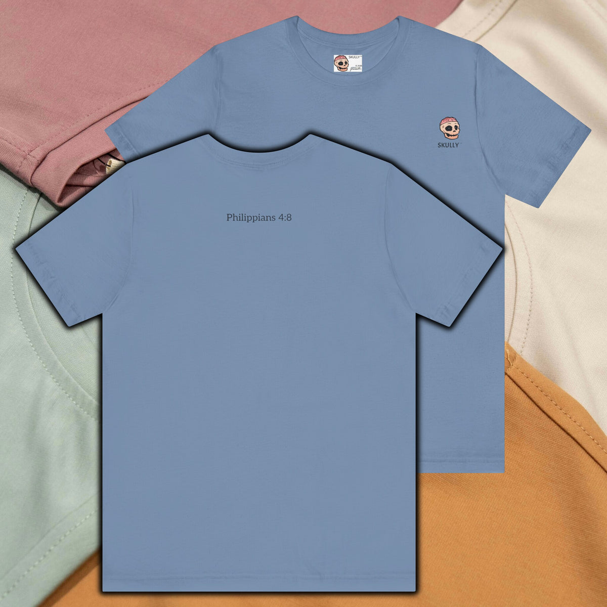 Skully "Basic" Unisex Tee Shirt (Minimalist Design)