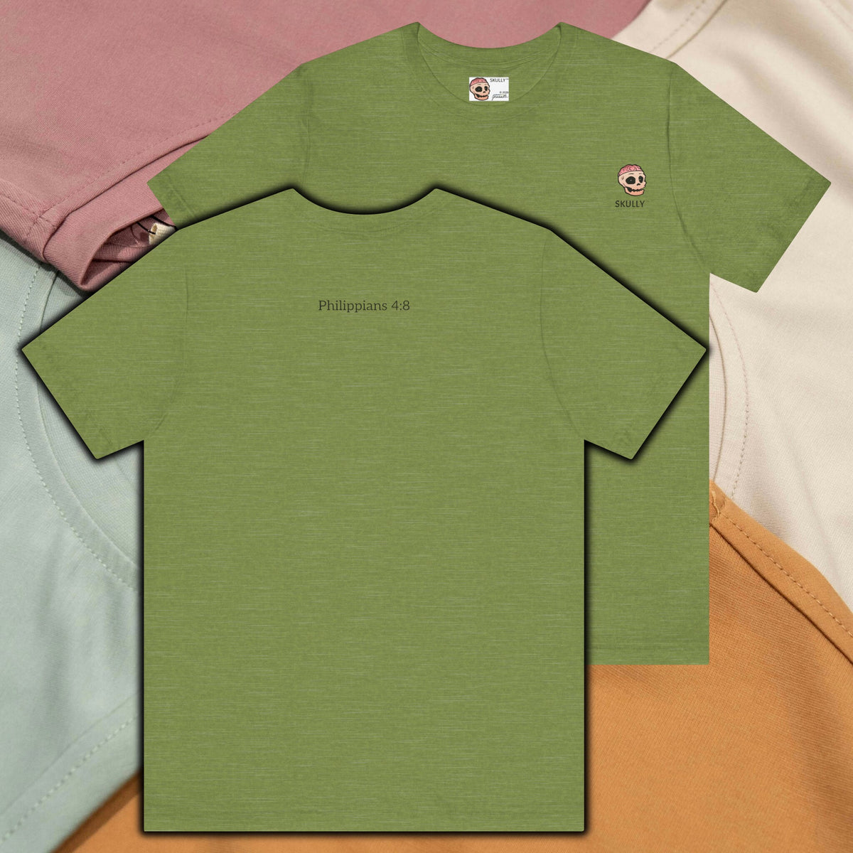 Skully "Basic" Unisex Tee Shirt (Minimalist Design)