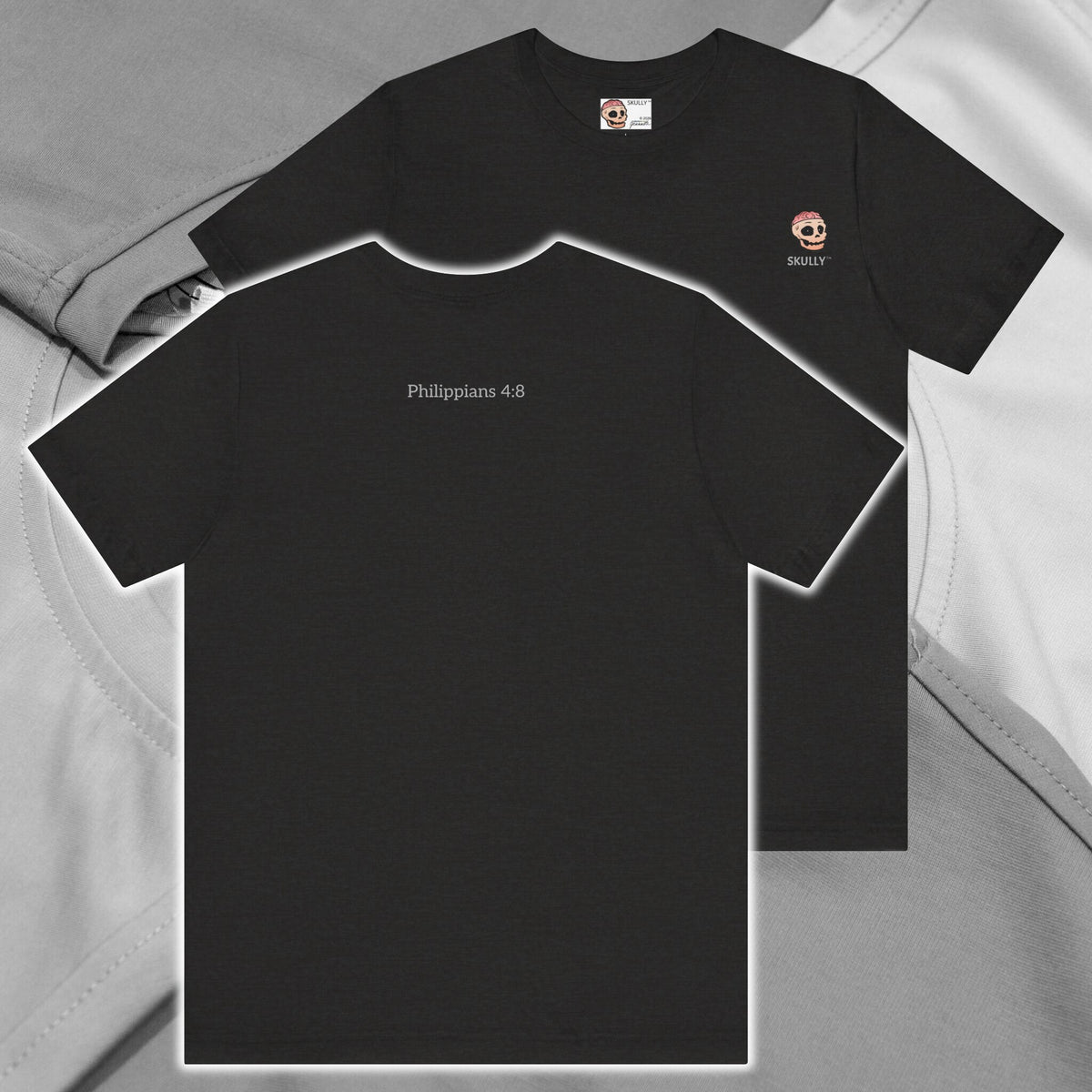 Skully "Basic" Unisex Tee Shirt (Minimalist Design)