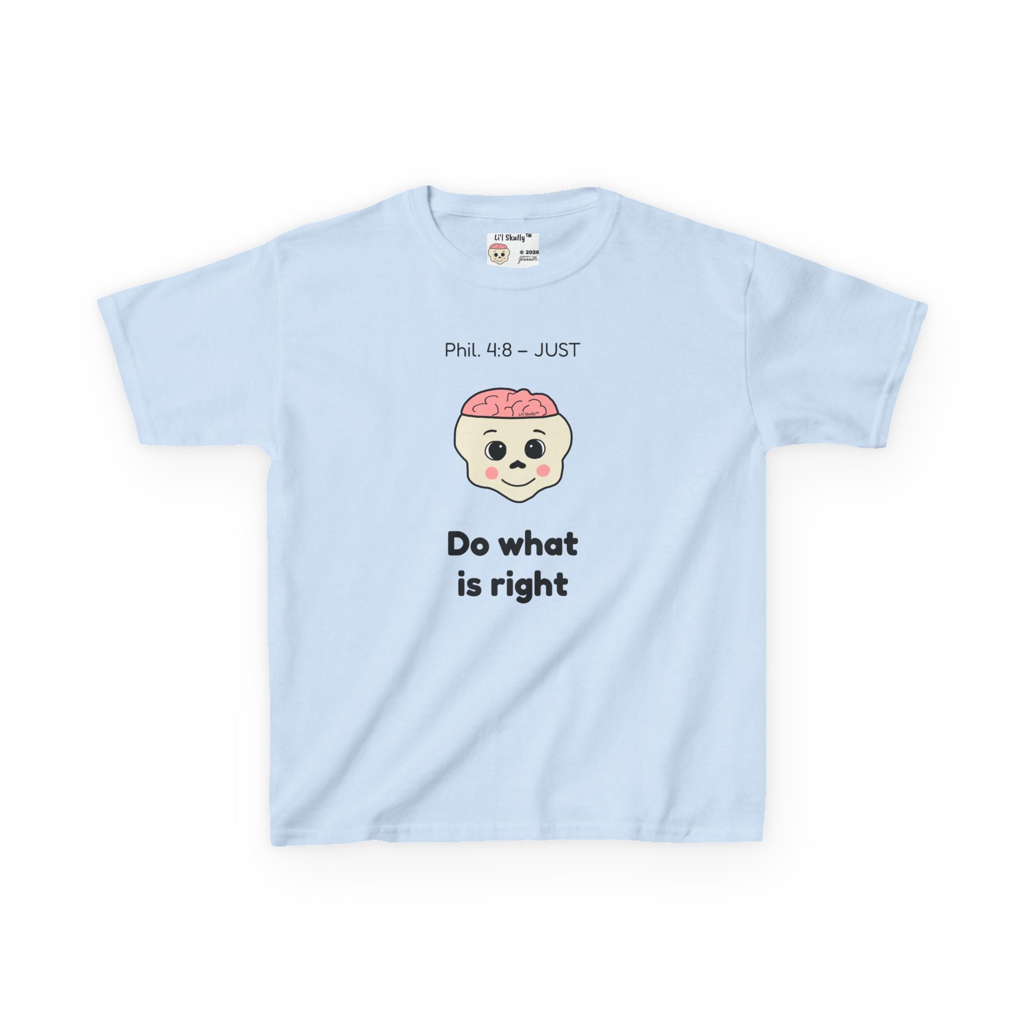 Kids Li'l Skully "Just" Tee