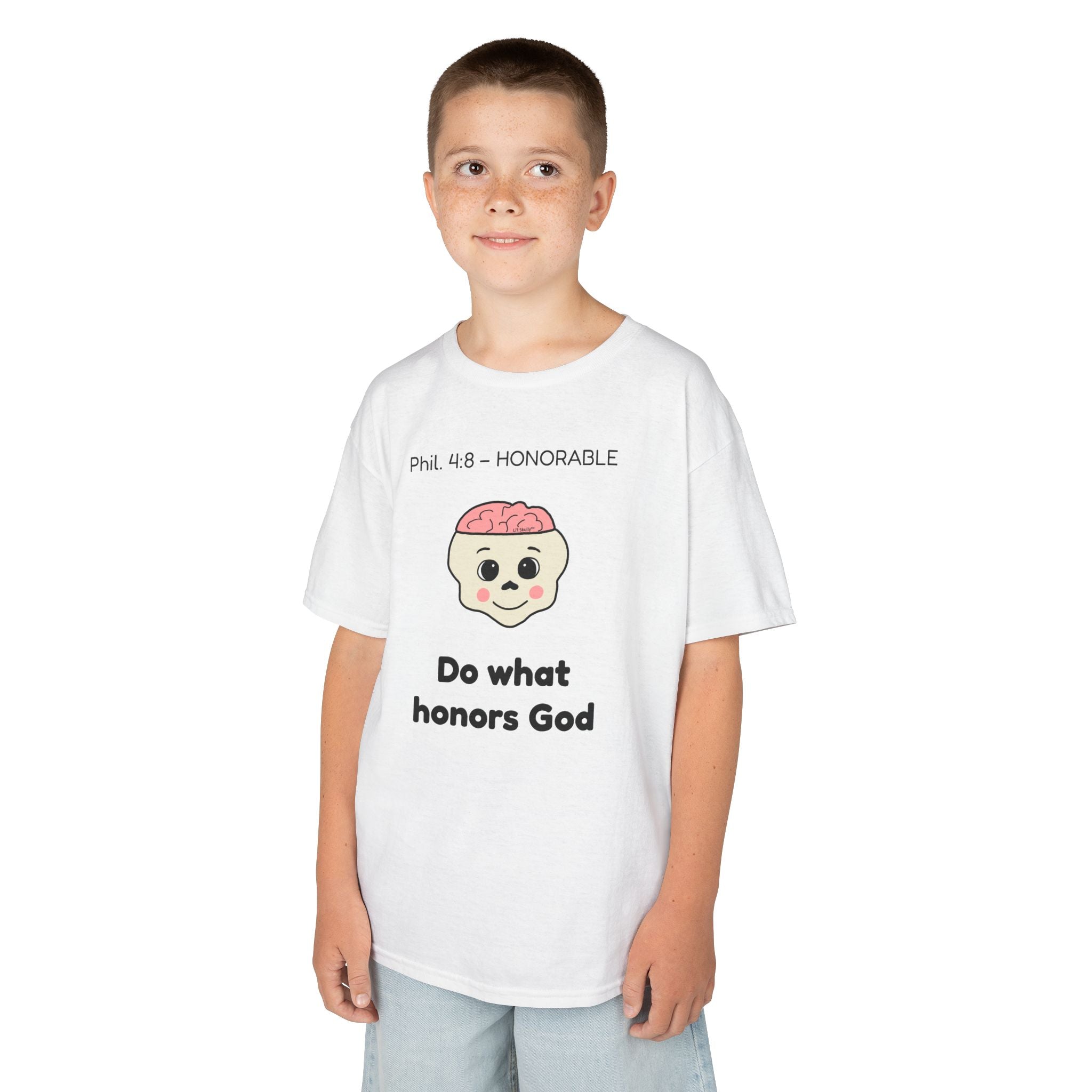 Kids Li'l Skully "Honorable" Tee