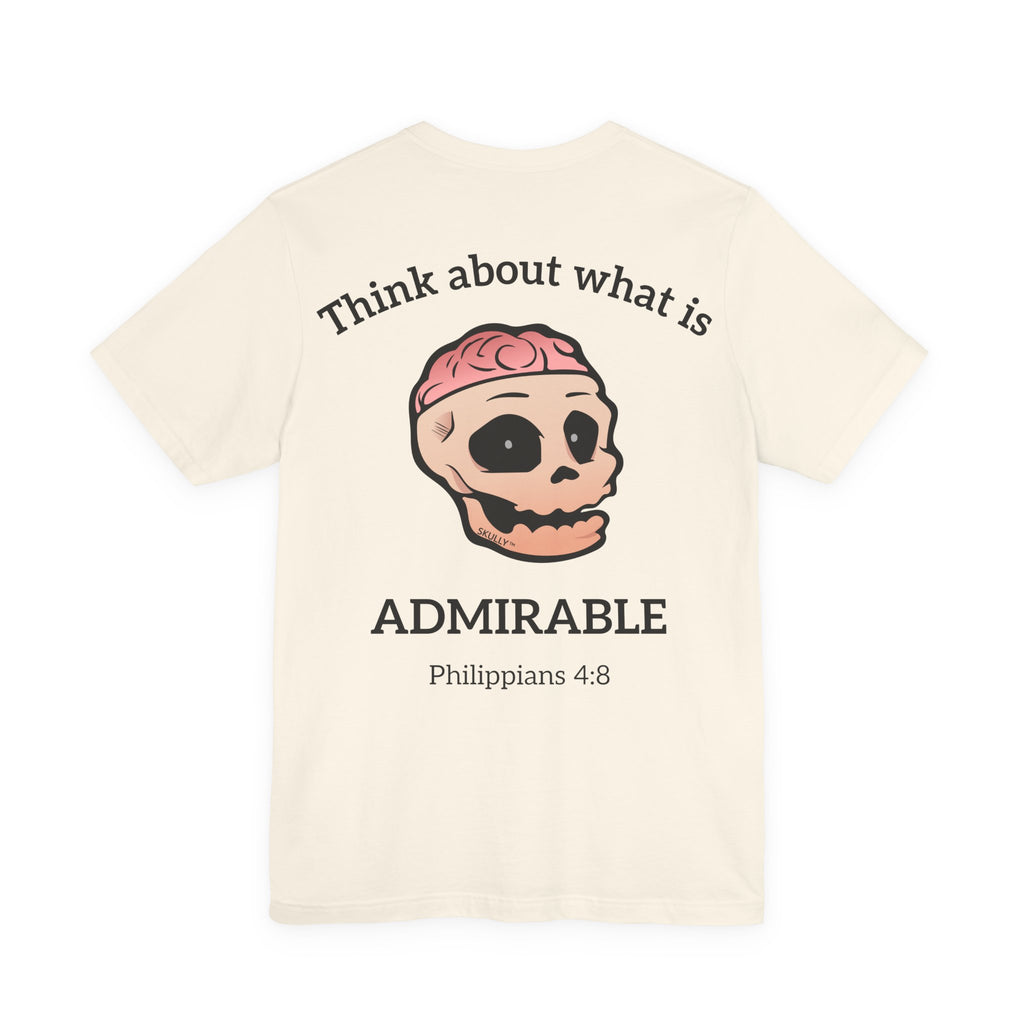 Back "Admirable" Unisex Tee Shirt