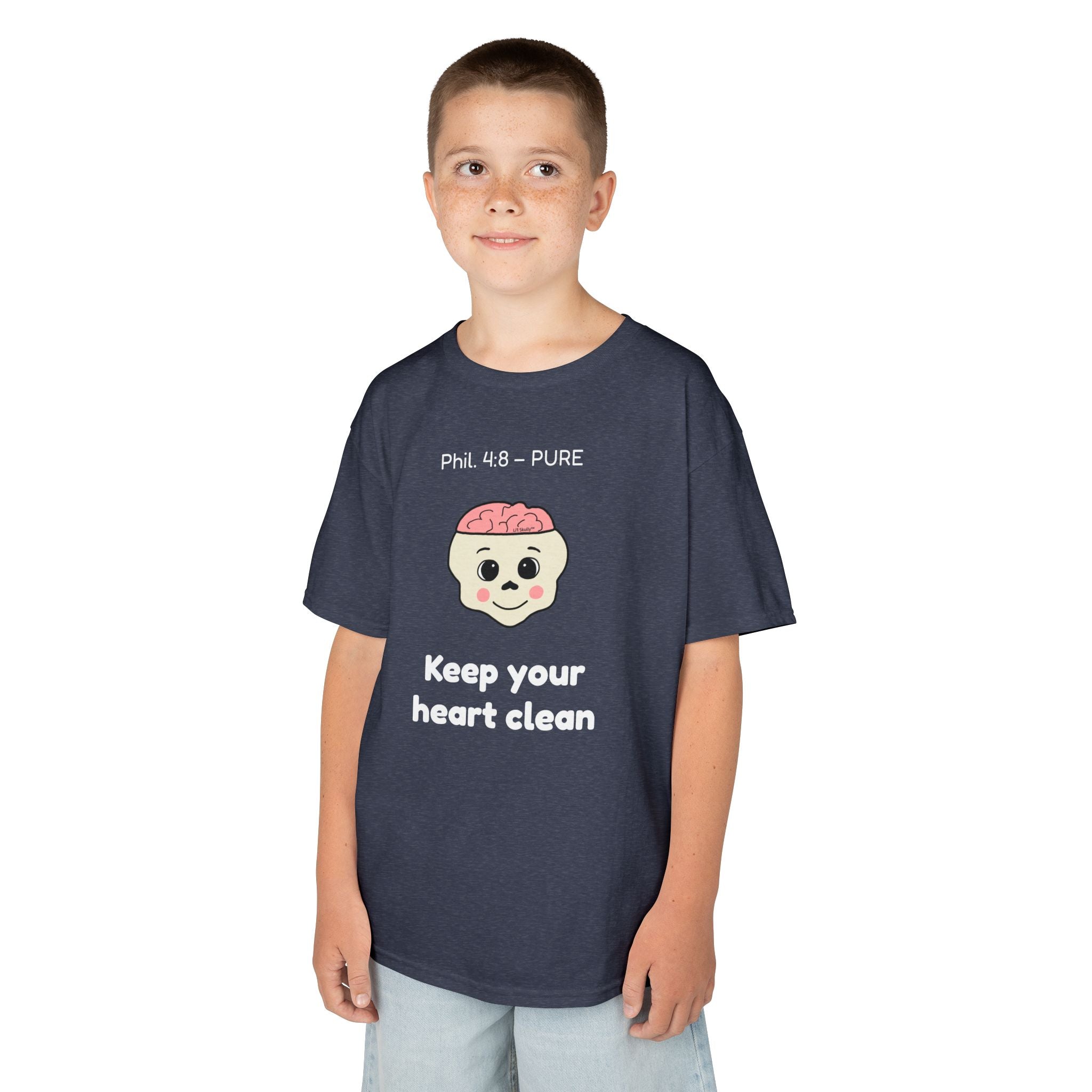 Kids Li'l Skully "Pure" Tee