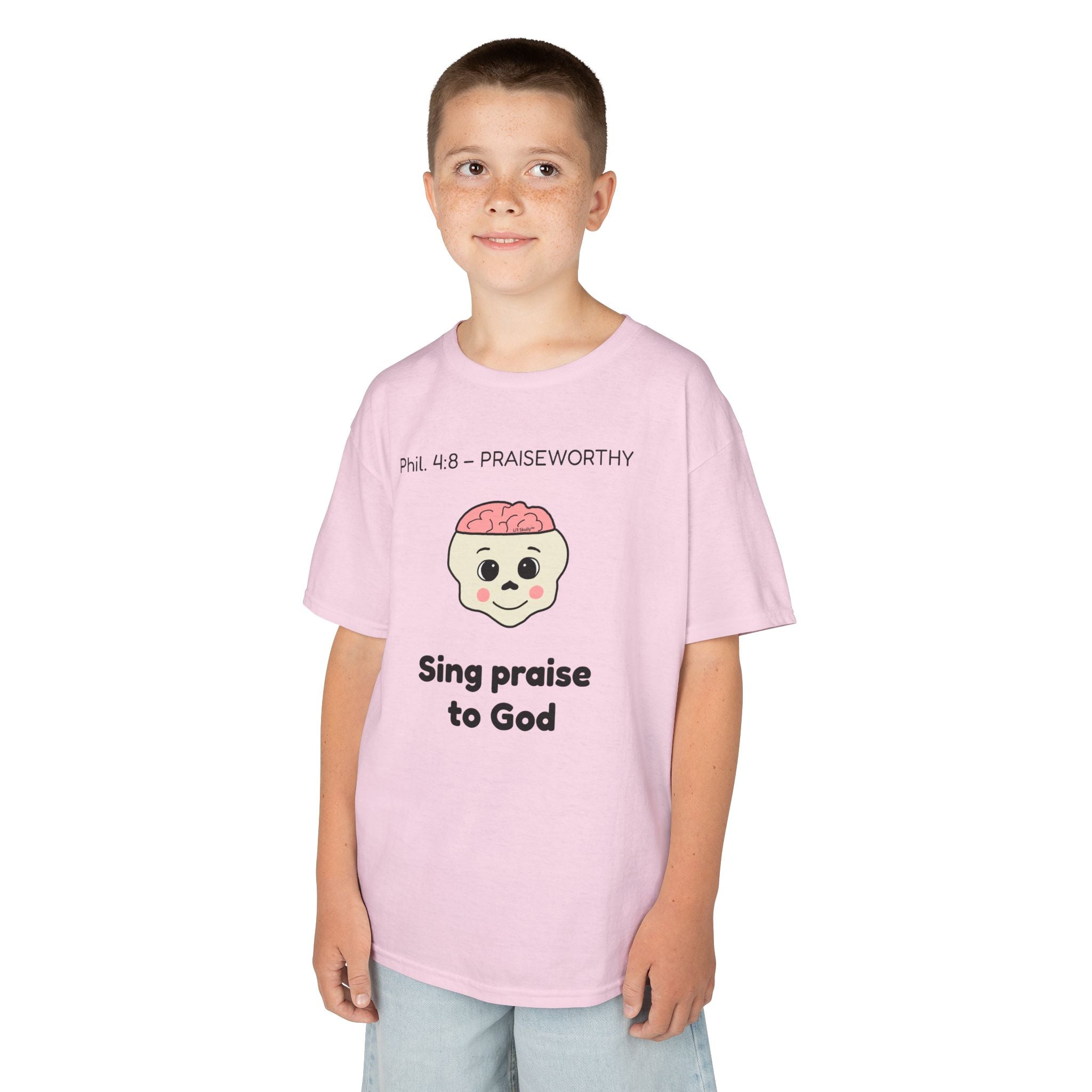 Kids Li'l Skully "Praiseworthy" Tee