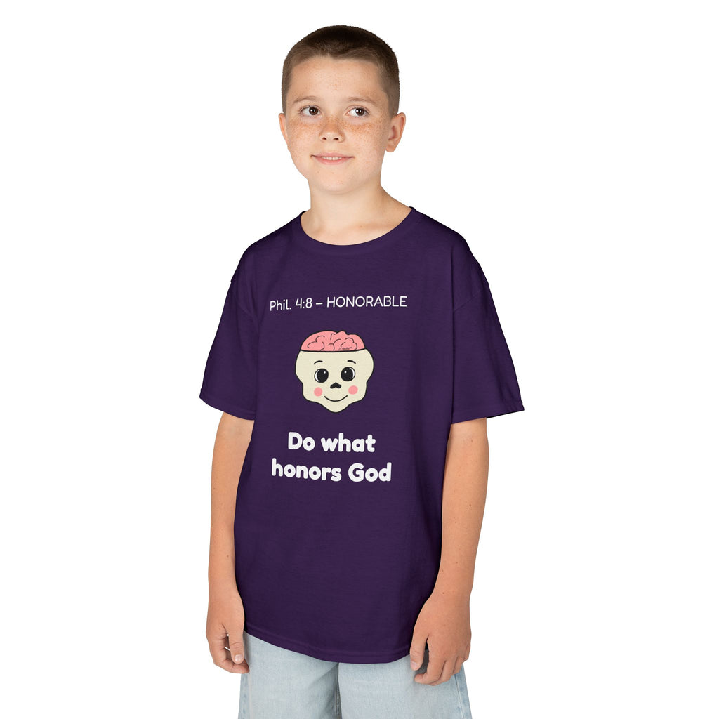 Kids Li'l Skully "Honorable" Tee