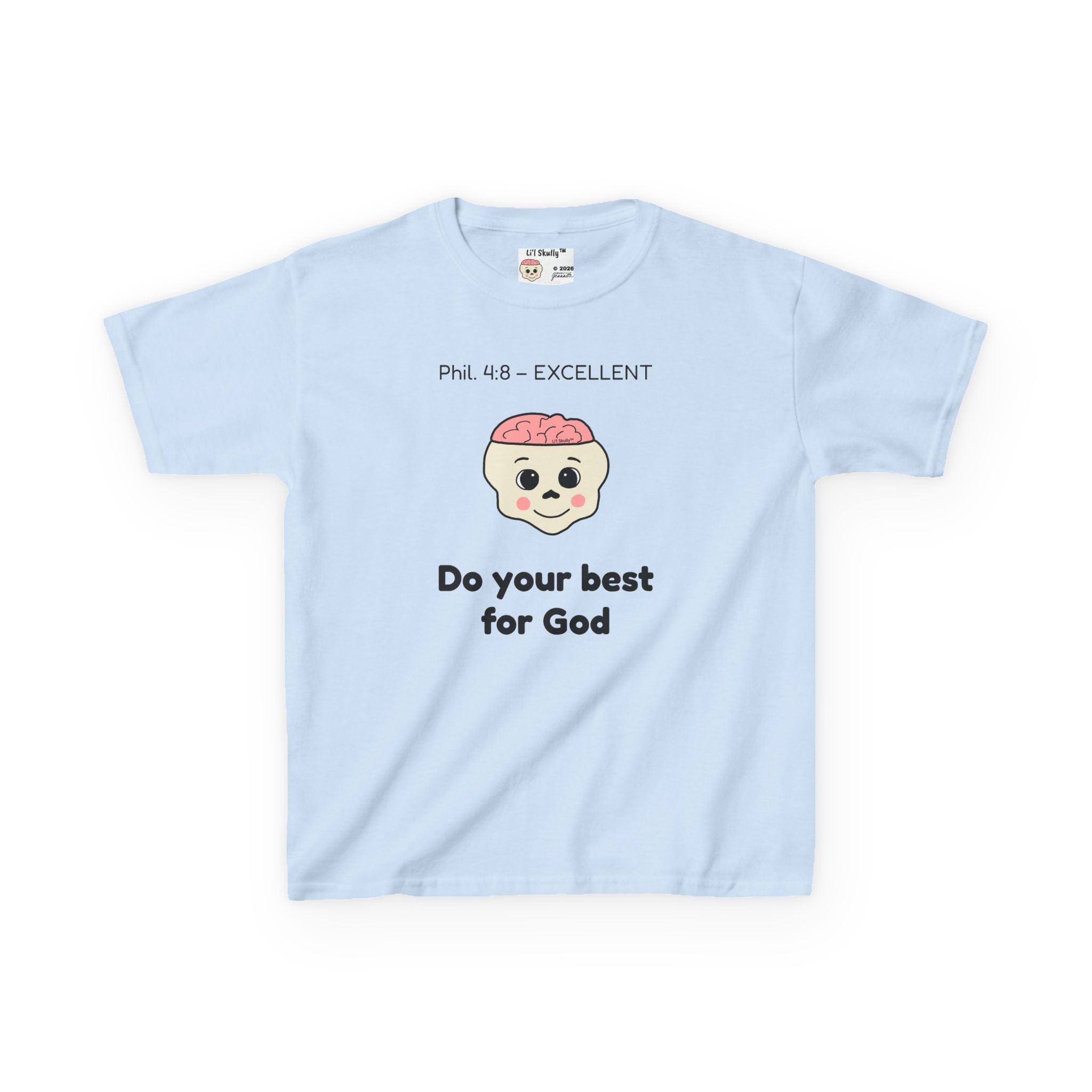 Kids Li'l Skully "Excellent" Tee