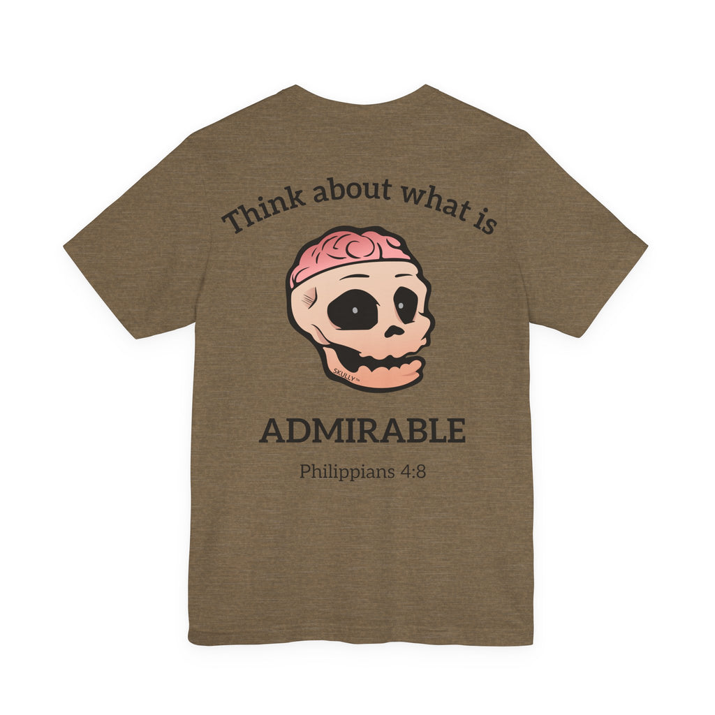 Back "Admirable" Unisex Tee Shirt