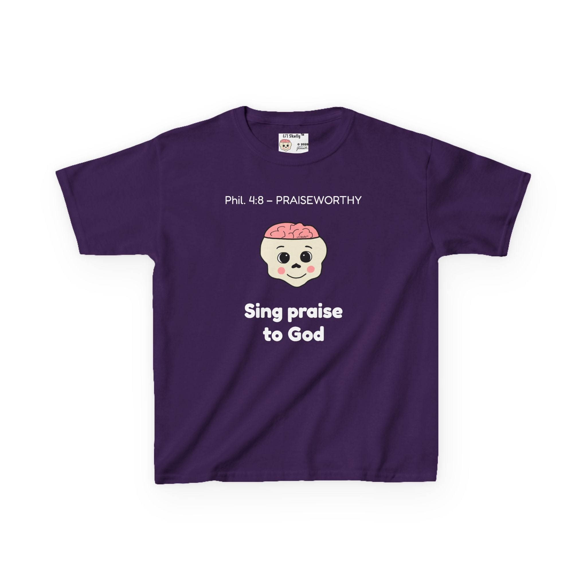 Kids Li'l Skully "Praiseworthy" Tee